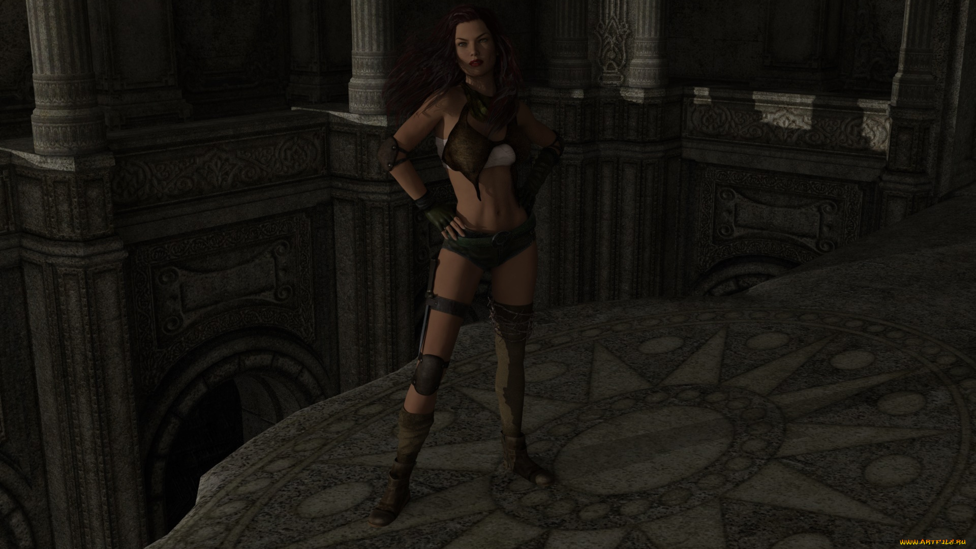 3д, графика, люди, , people, девушка, взгляд, фон