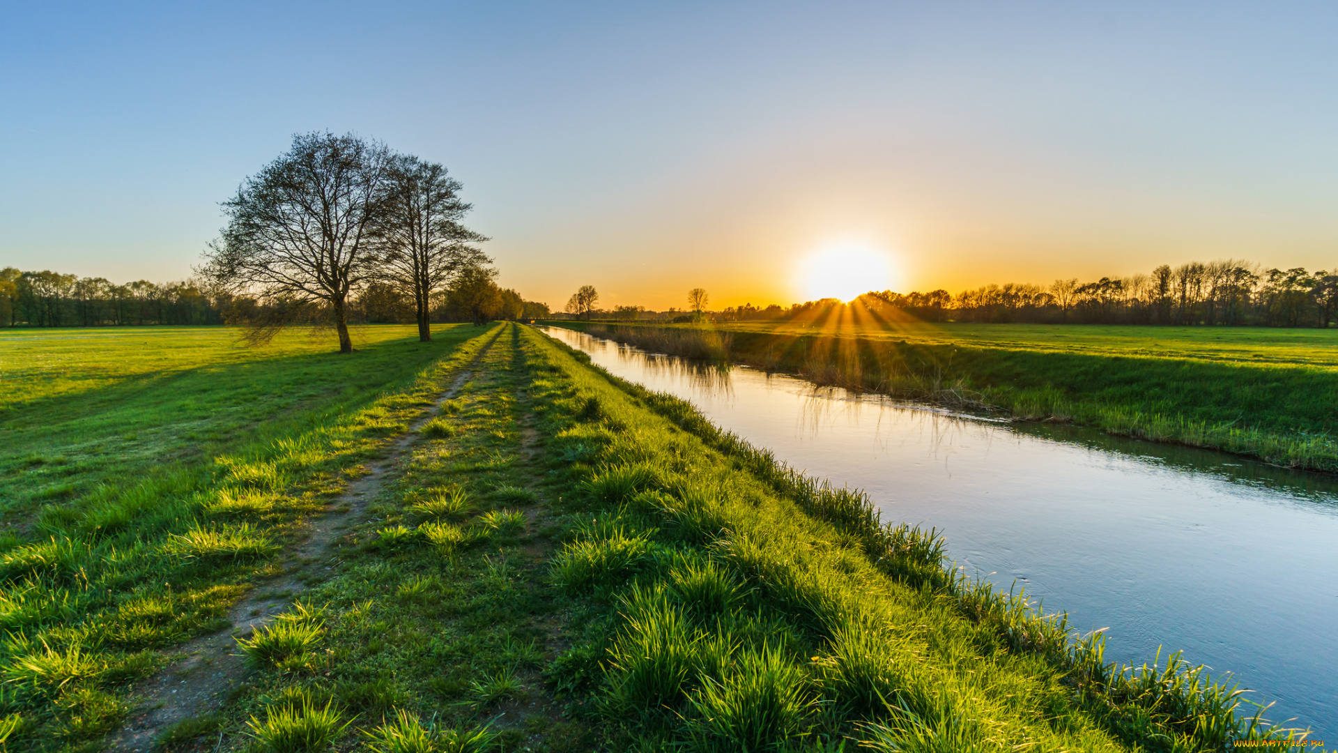 природа, восходы, закаты, рассвет
