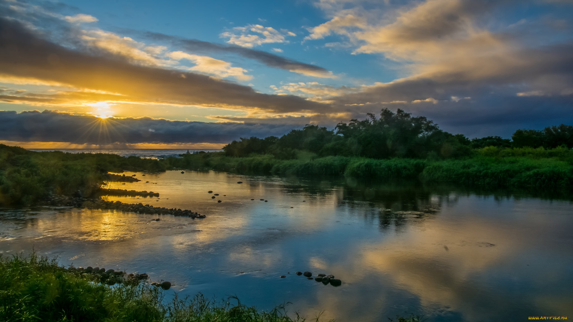 природа, восходы, закаты, рассвет
