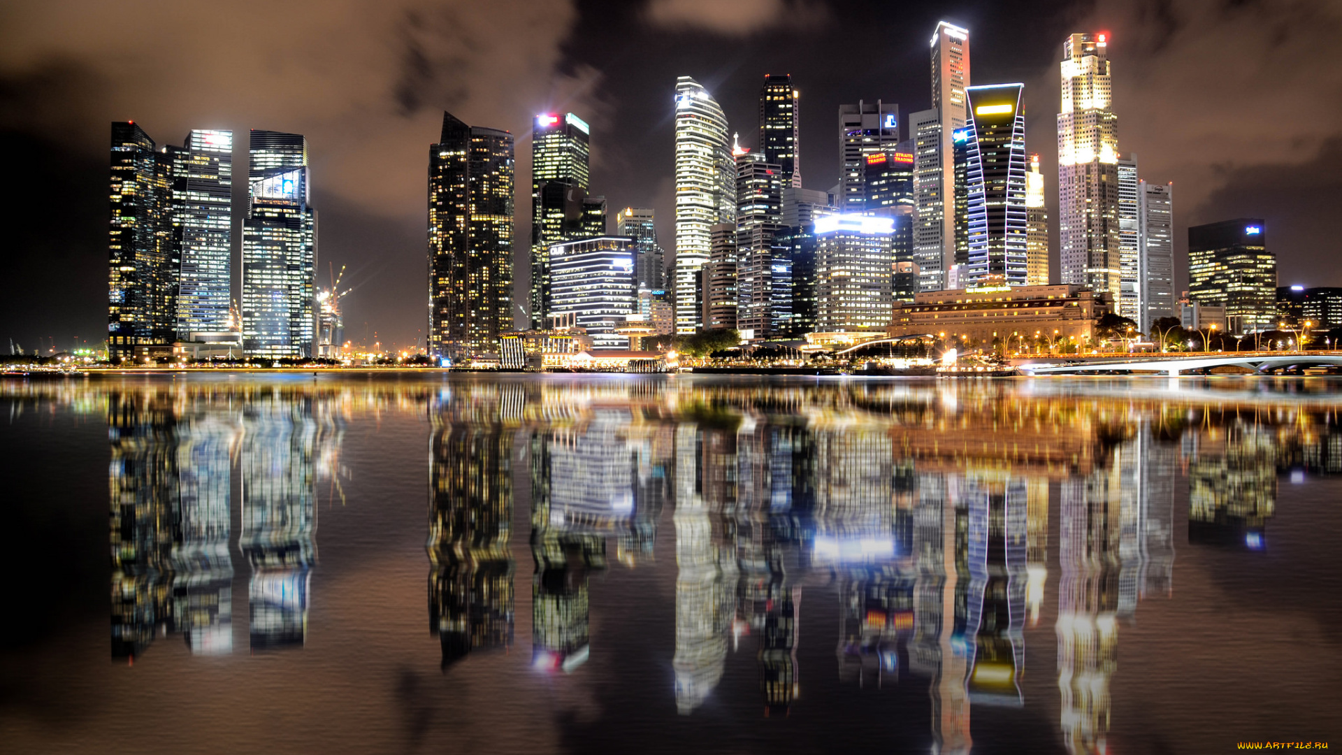 singapore, города, сингапур, , сингапур, небоскребы