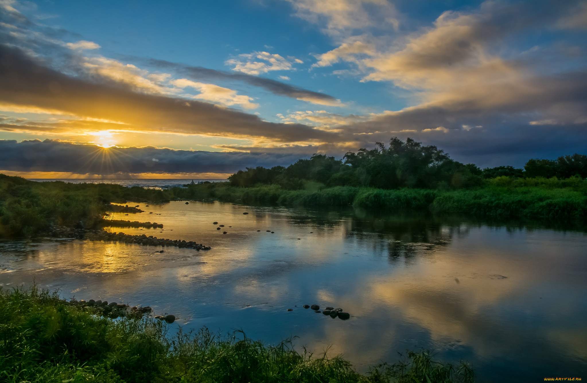 природа, восходы, закаты, рассвет