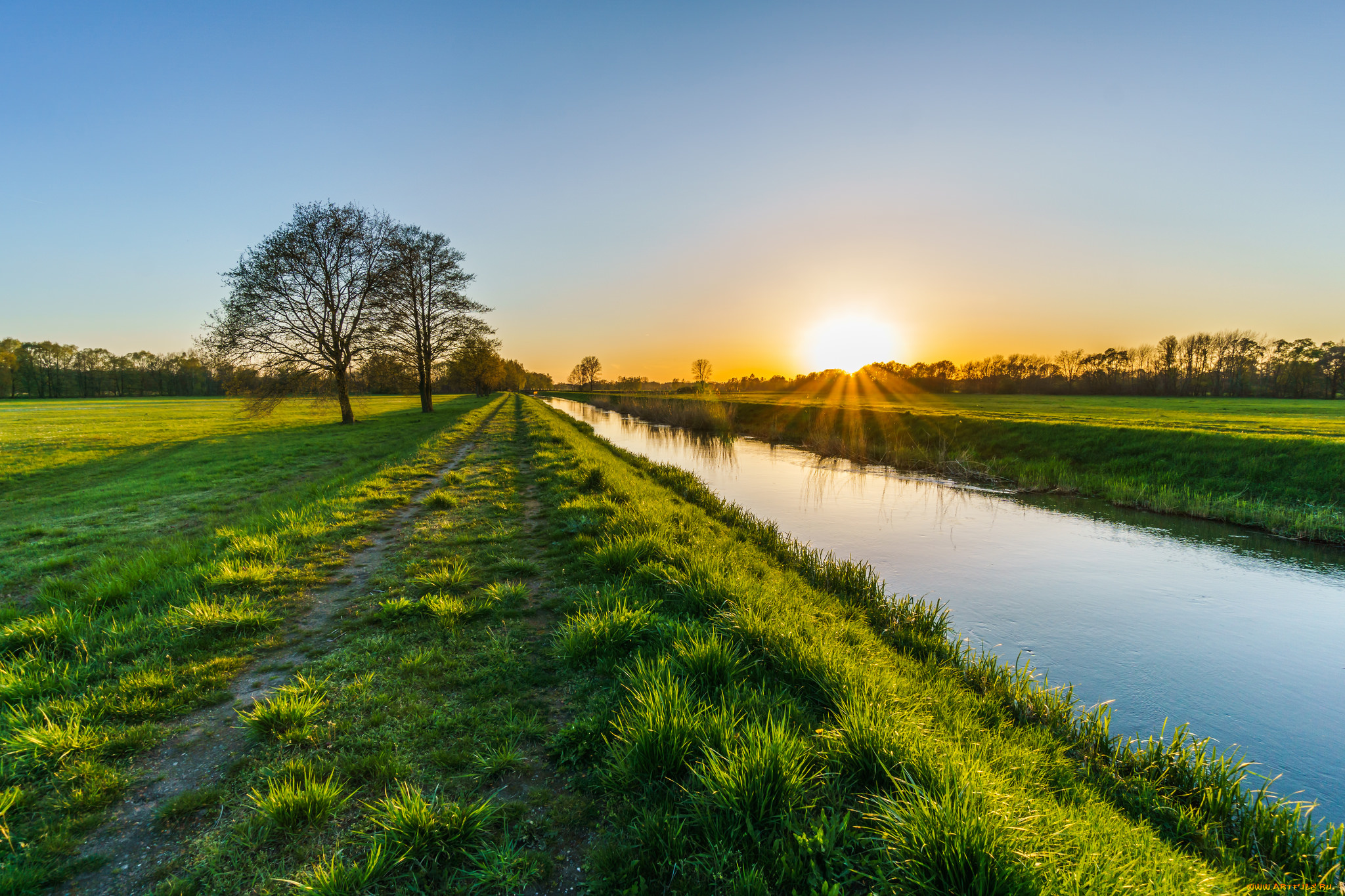 природа, восходы, закаты, рассвет