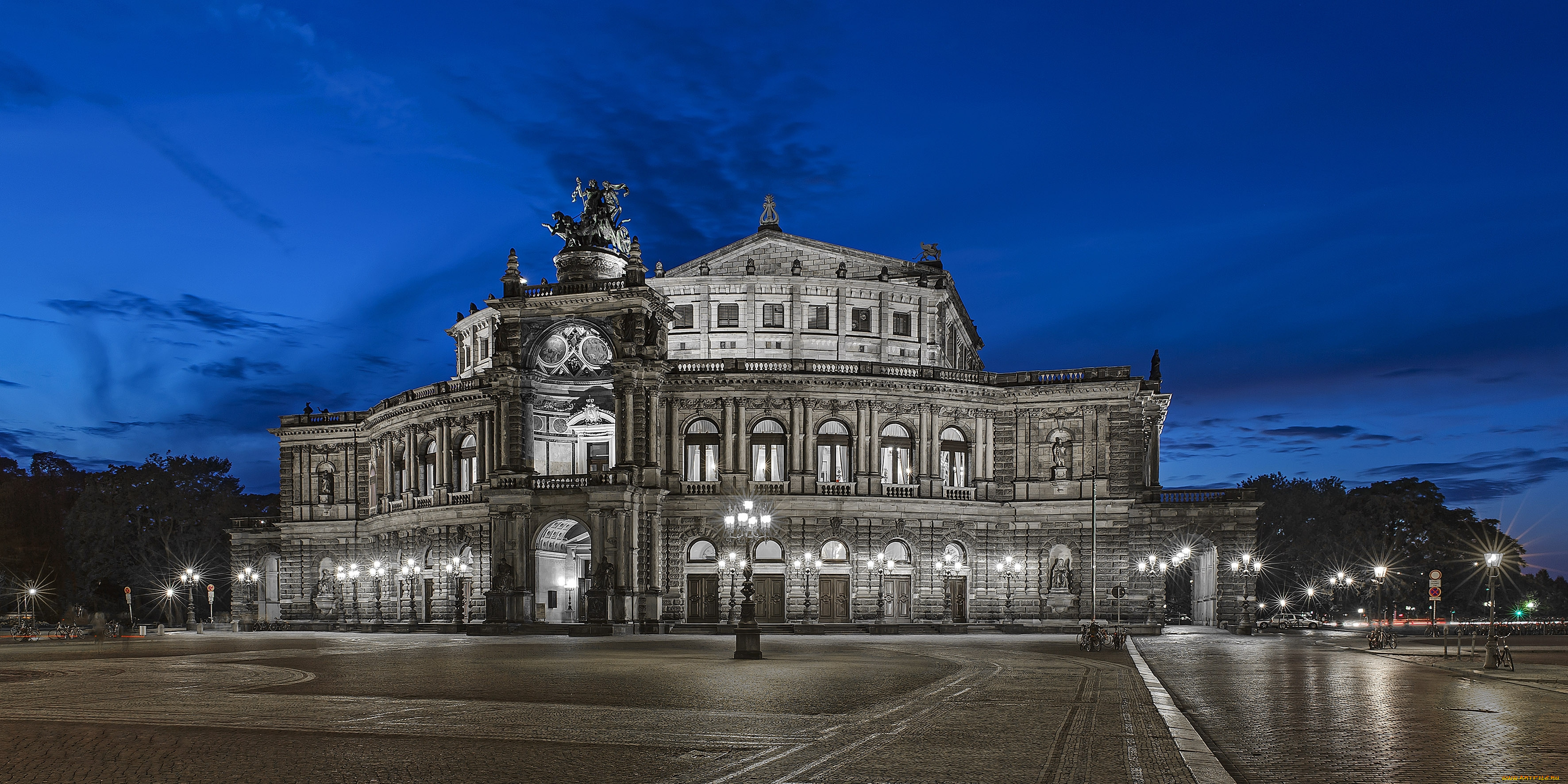 semper, oper, города, дрезден, , германия, площадь, опера