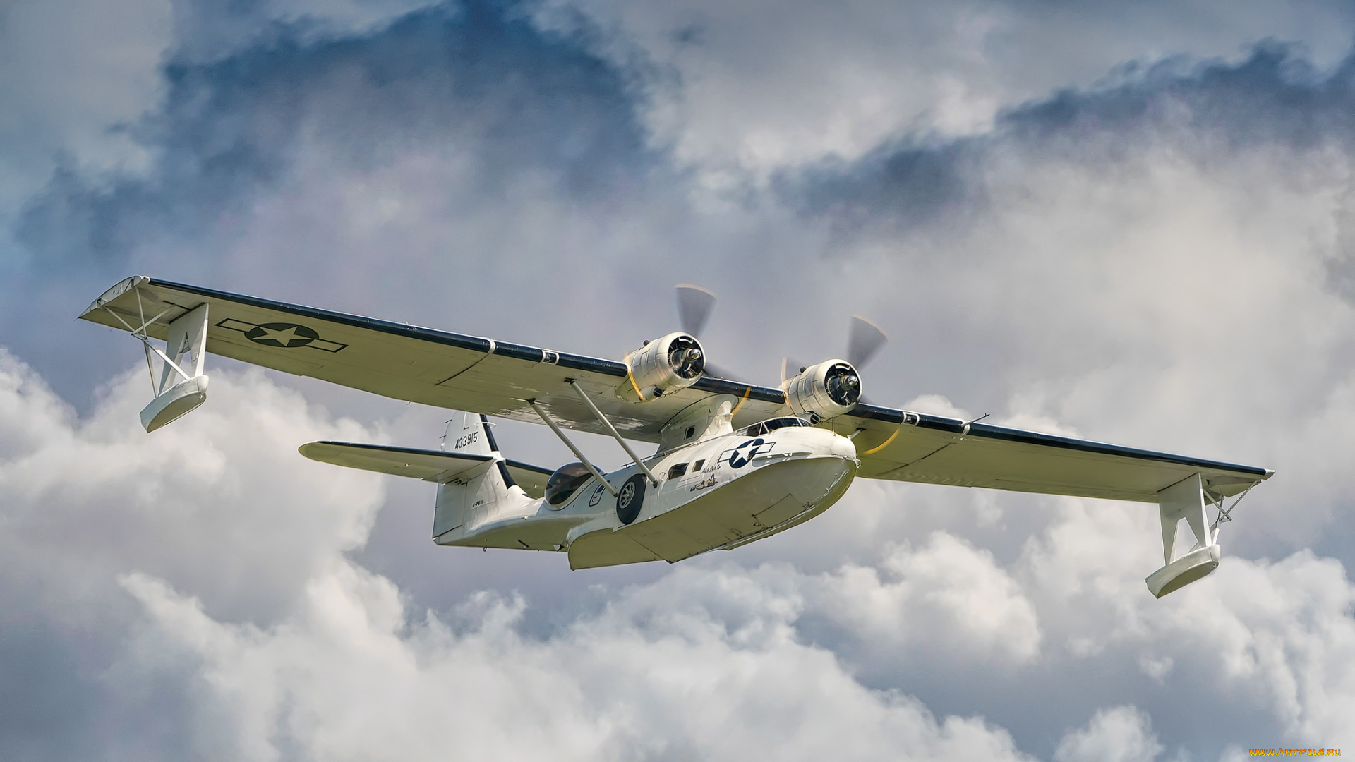 catalina, miss, pick, up, pby-5a, shuttleworth, авиация, самолёты, амфибии, гидросамолет
