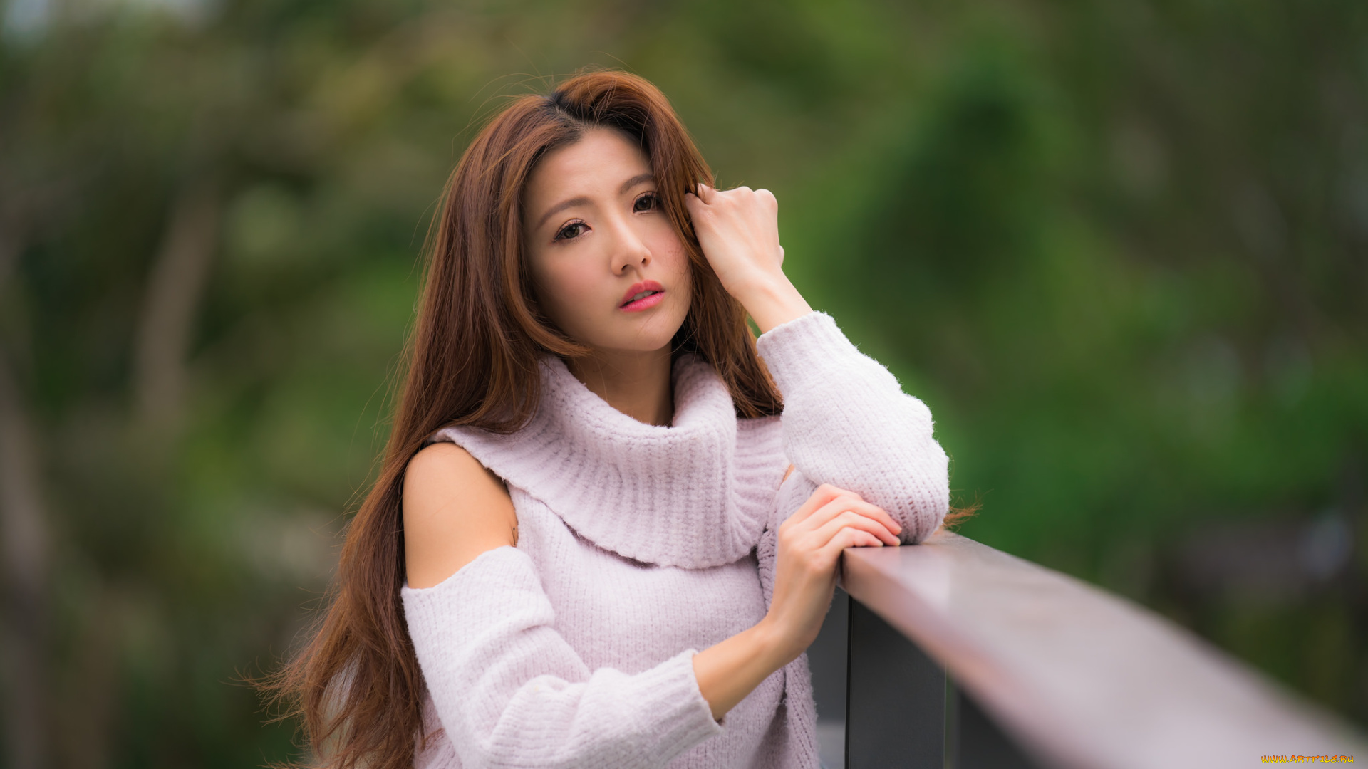 девушки, -unsort, , азиатки, взгляд, лицо