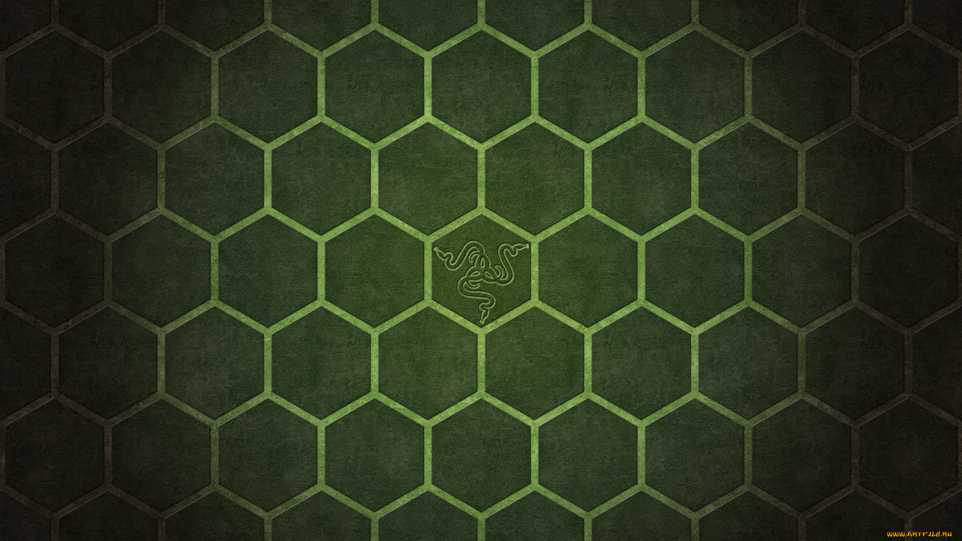 компьютеры, razer, фон, логотип