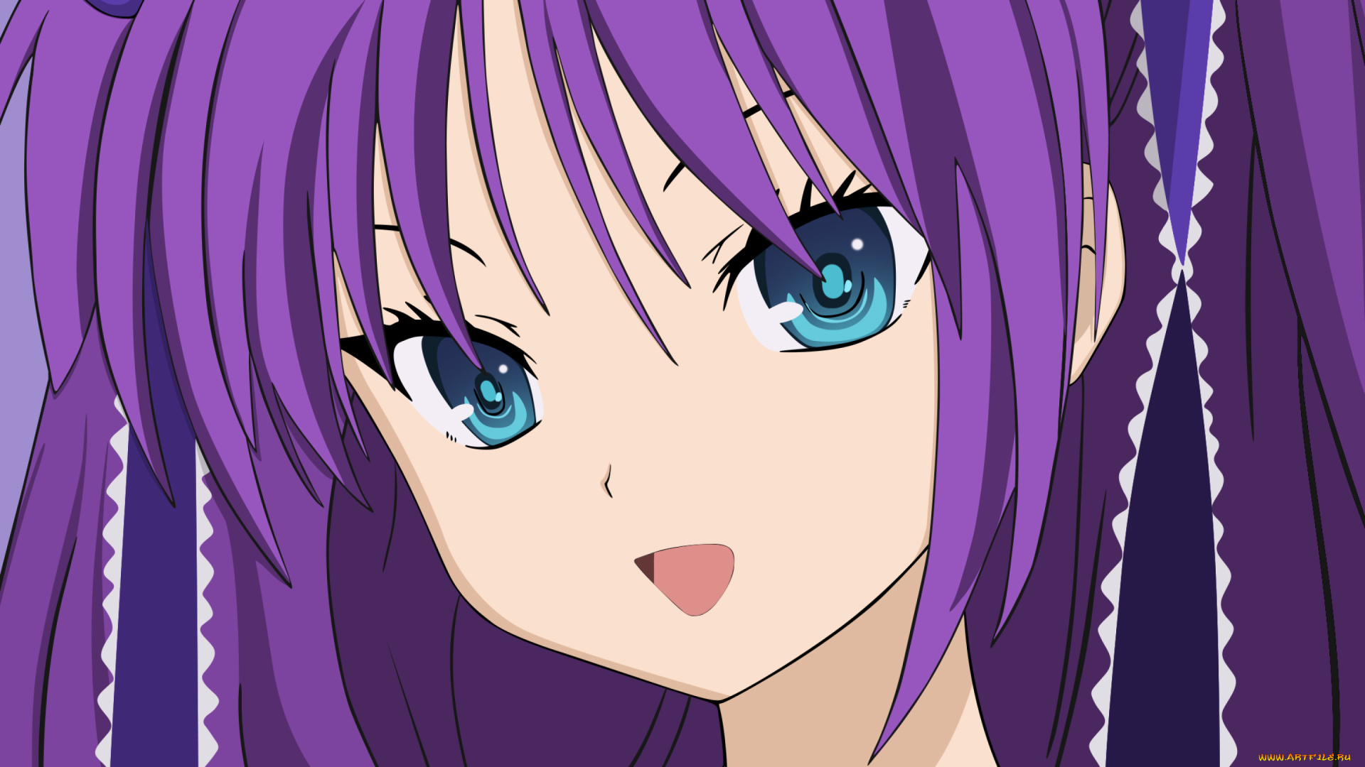 аниме, highschool, dxd, девушка, фон, взгляд