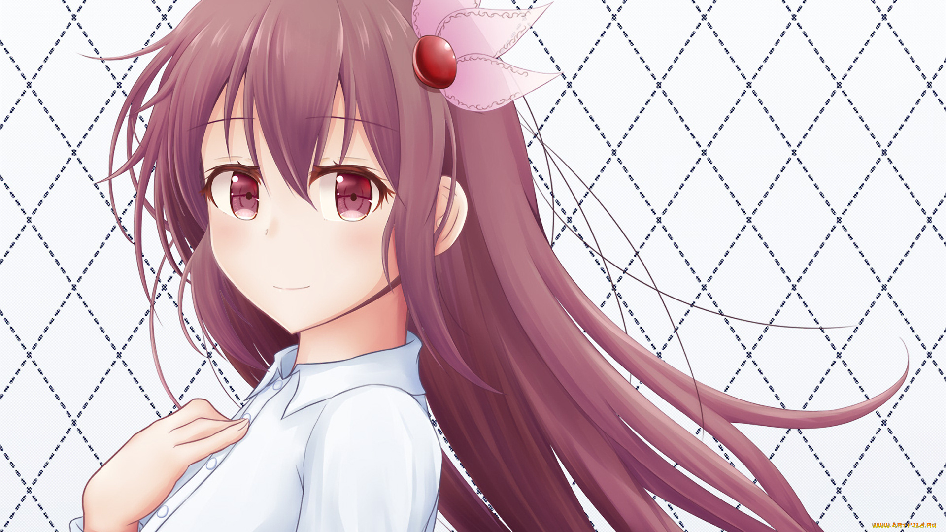 аниме, kantai, collection, фон, взгляд, девушка