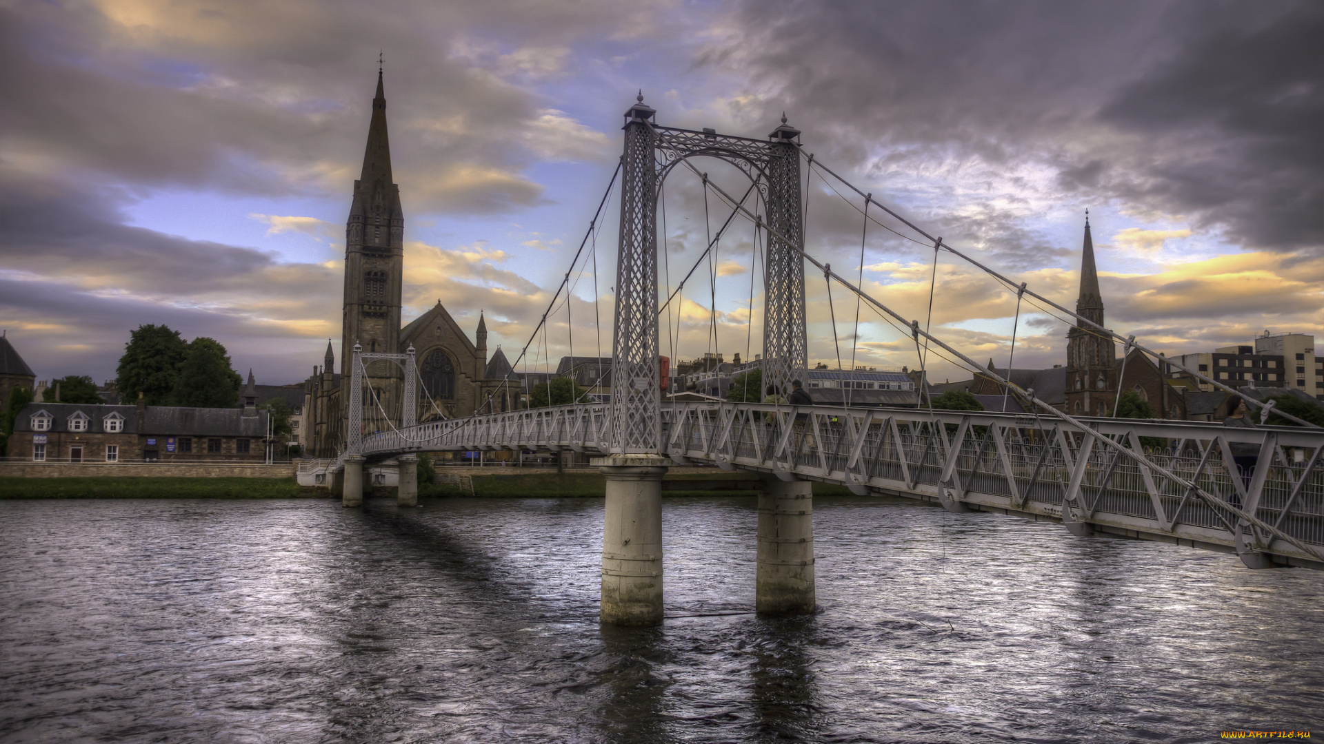 города, -, мосты, простор