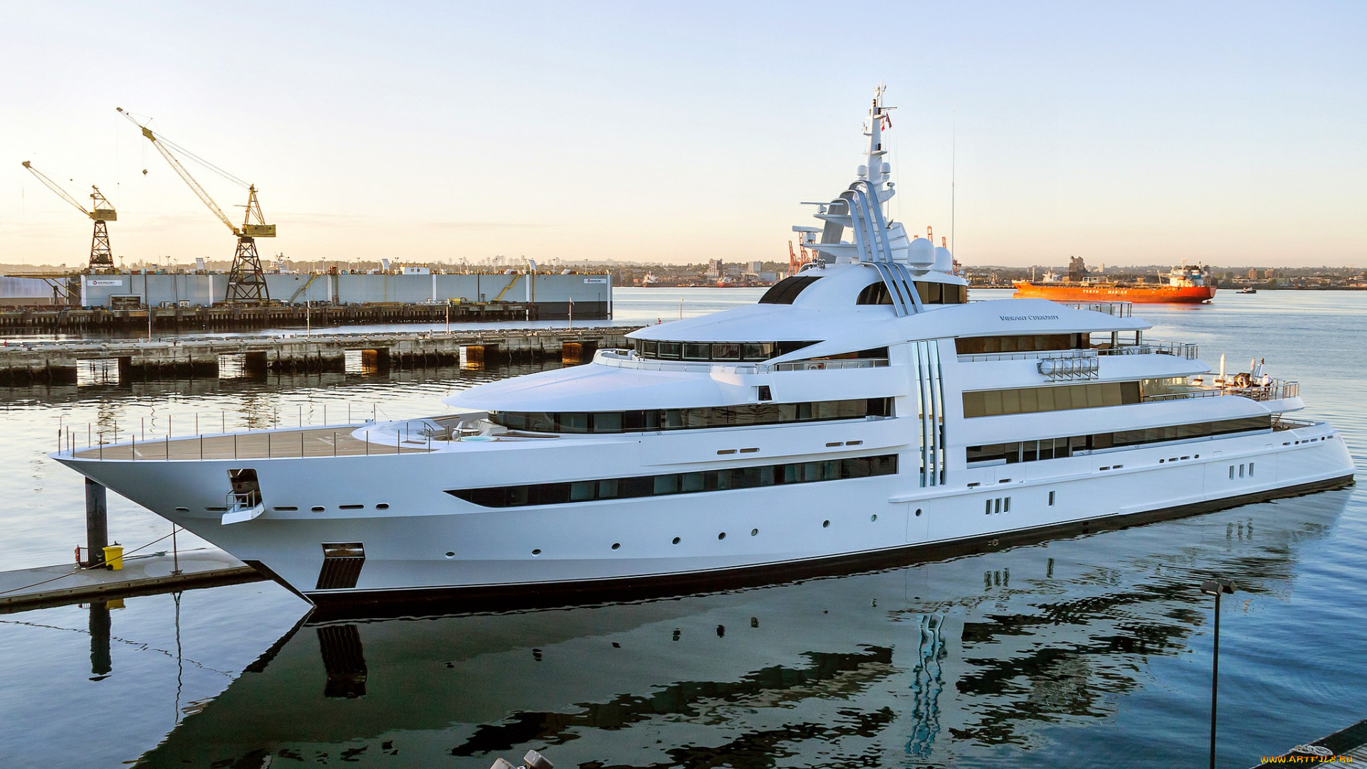корабли, Яхты, суперяхта