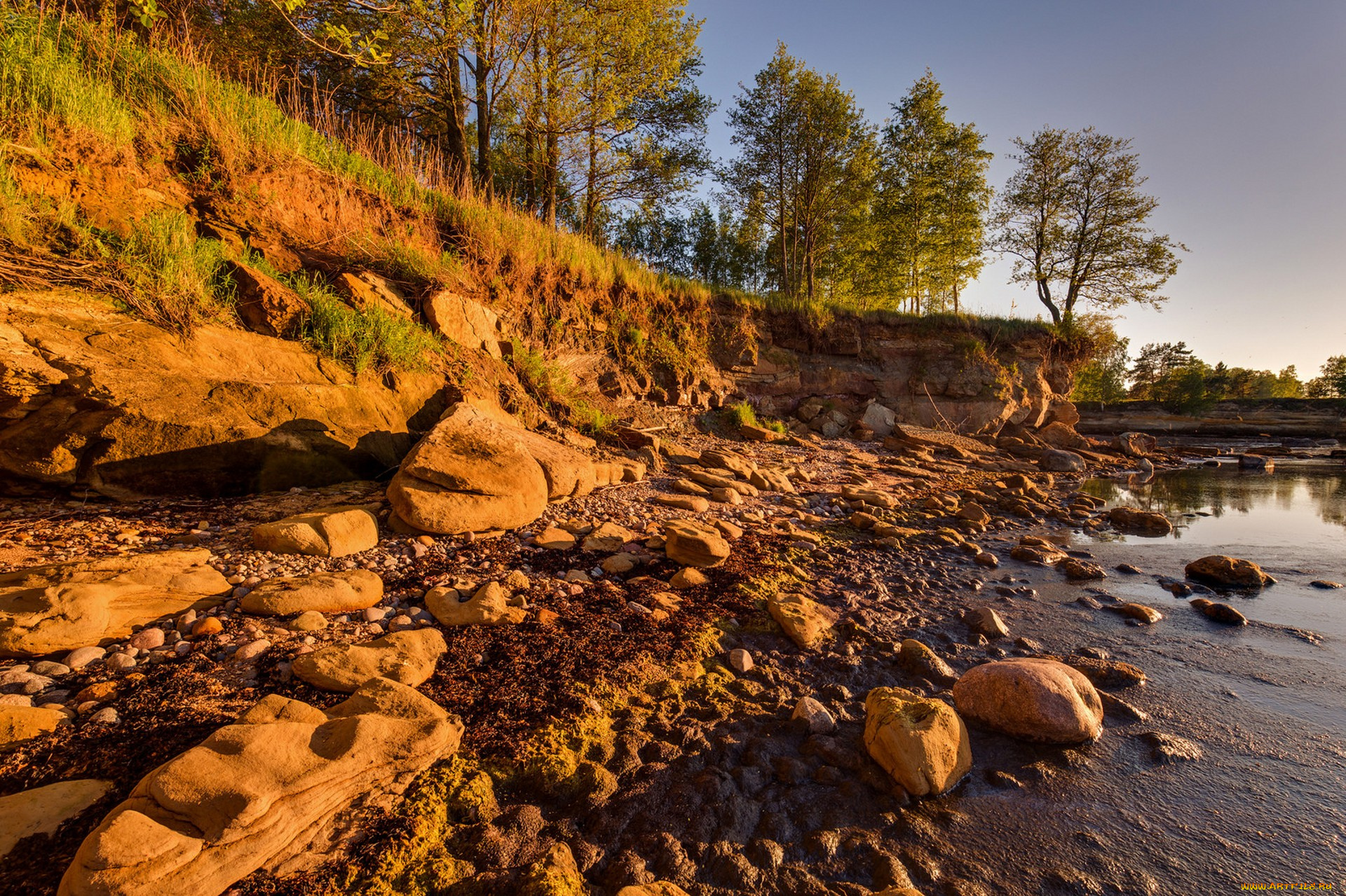 природа, реки, озера, простор