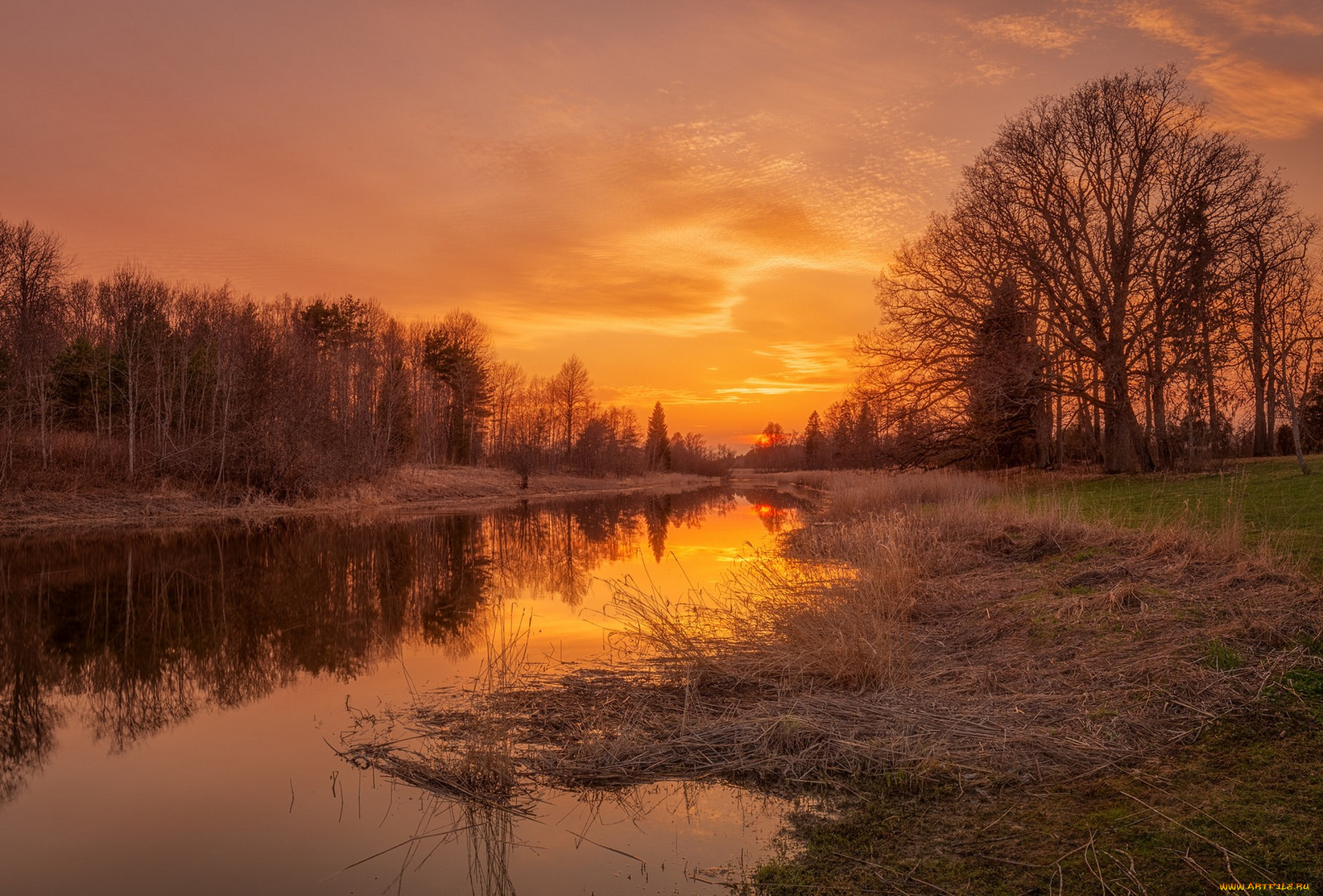 природа, реки, озера, простор