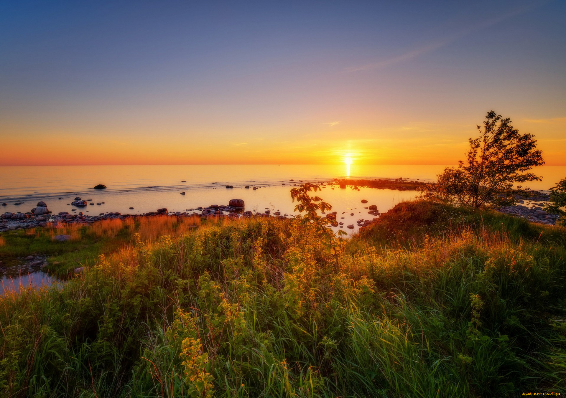 природа, восходы, закаты, простор