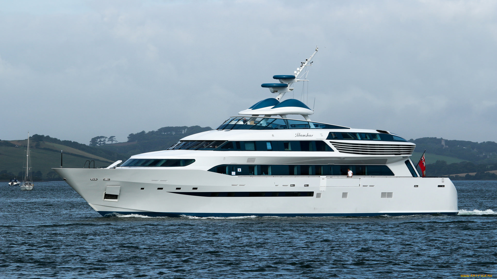 корабли, Яхты, суперяхта