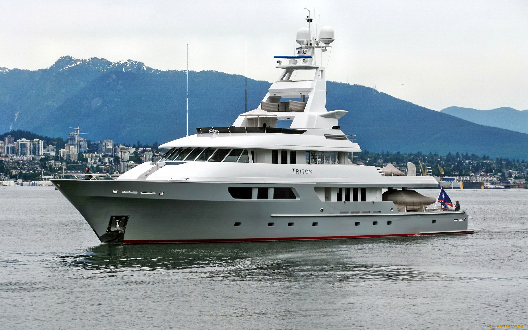 корабли, Яхты, суперяхта