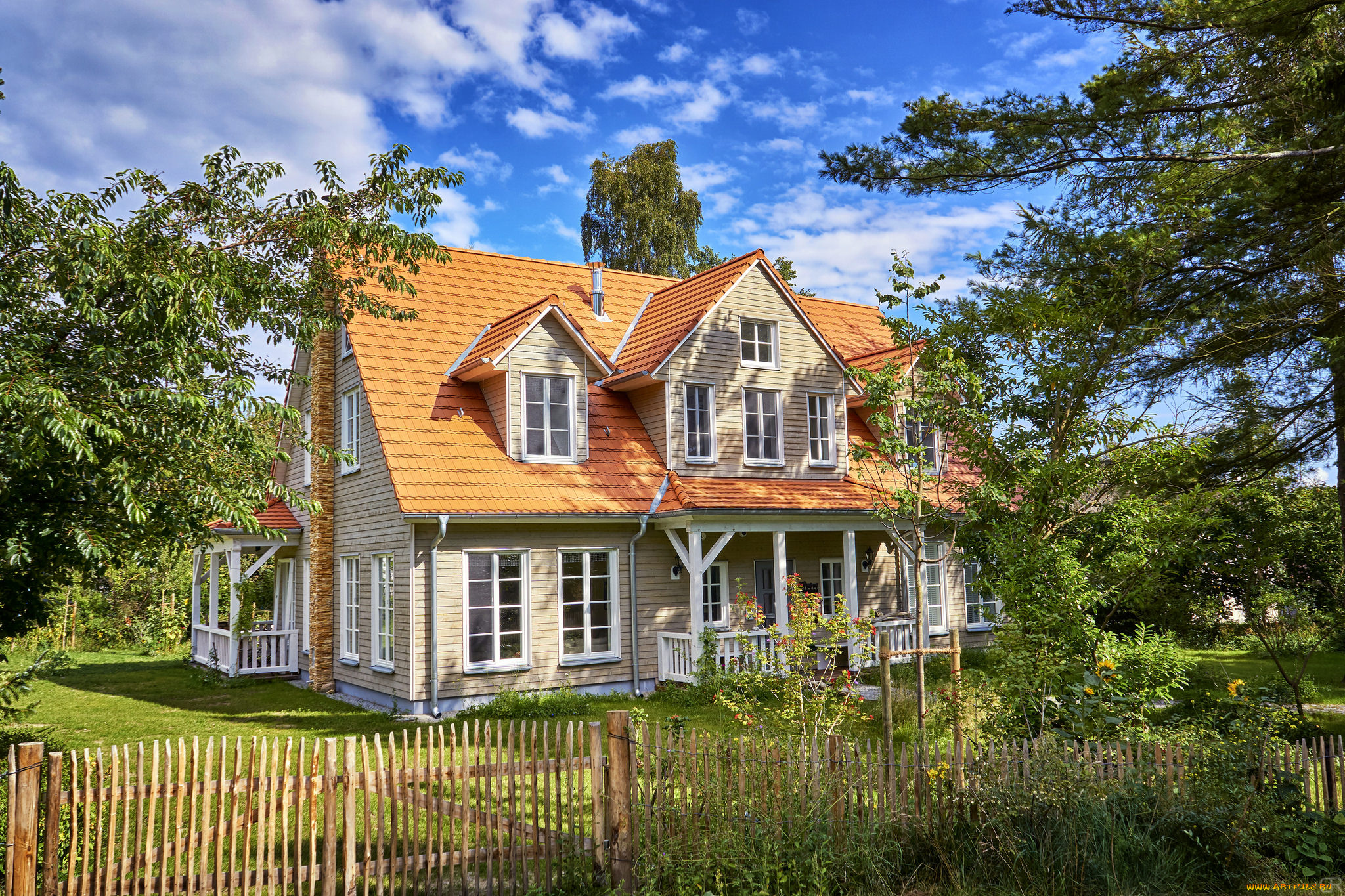 города, -, здания, , дома, простор