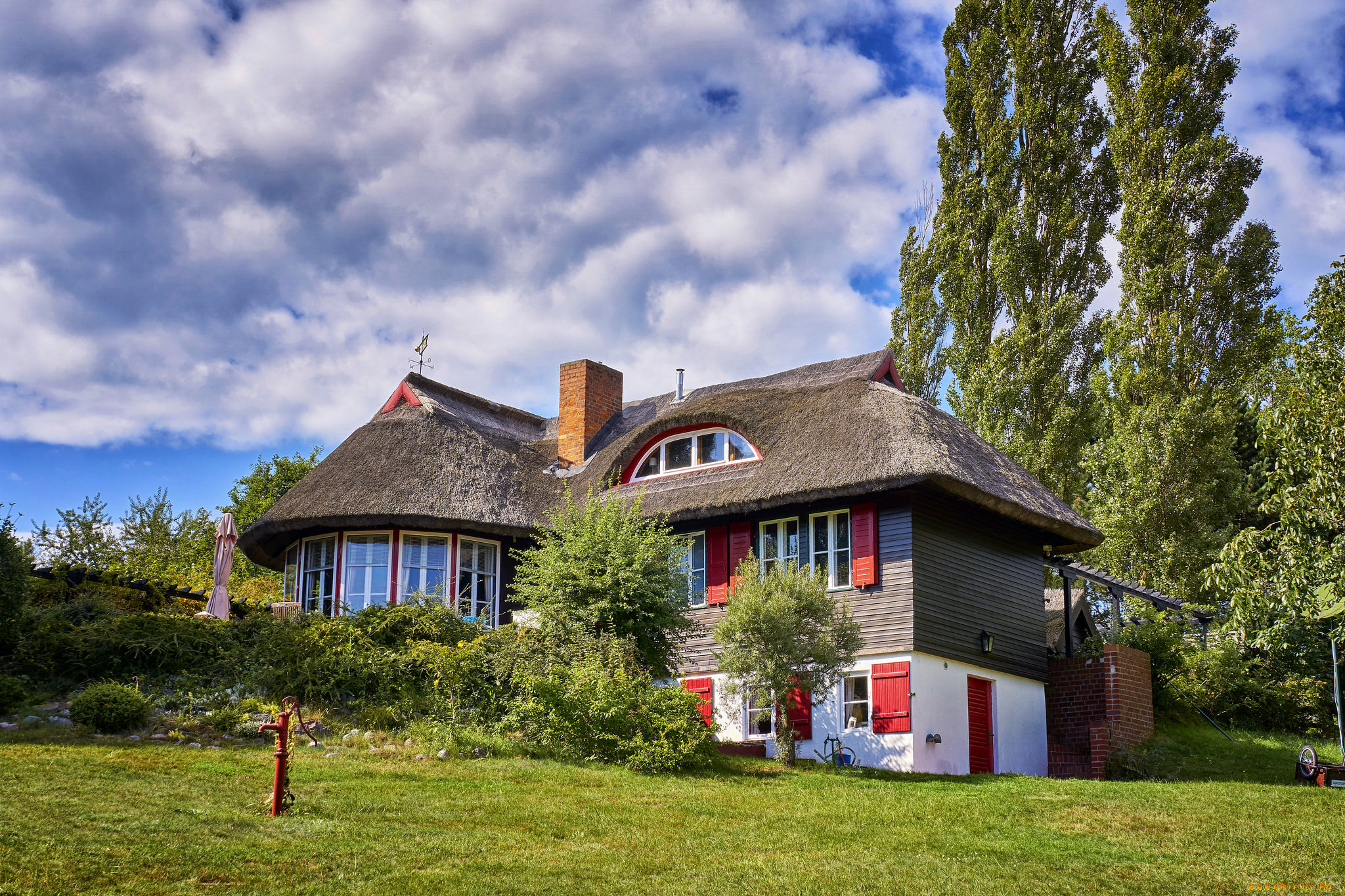 города, -, здания, , дома, простор