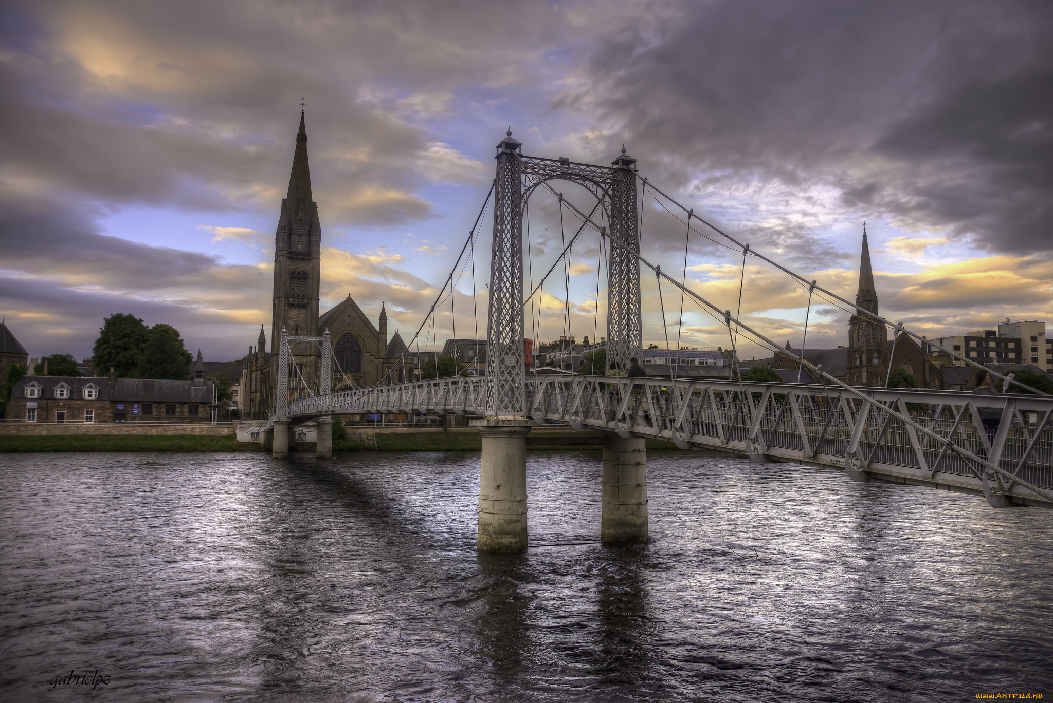 города, -, мосты, простор