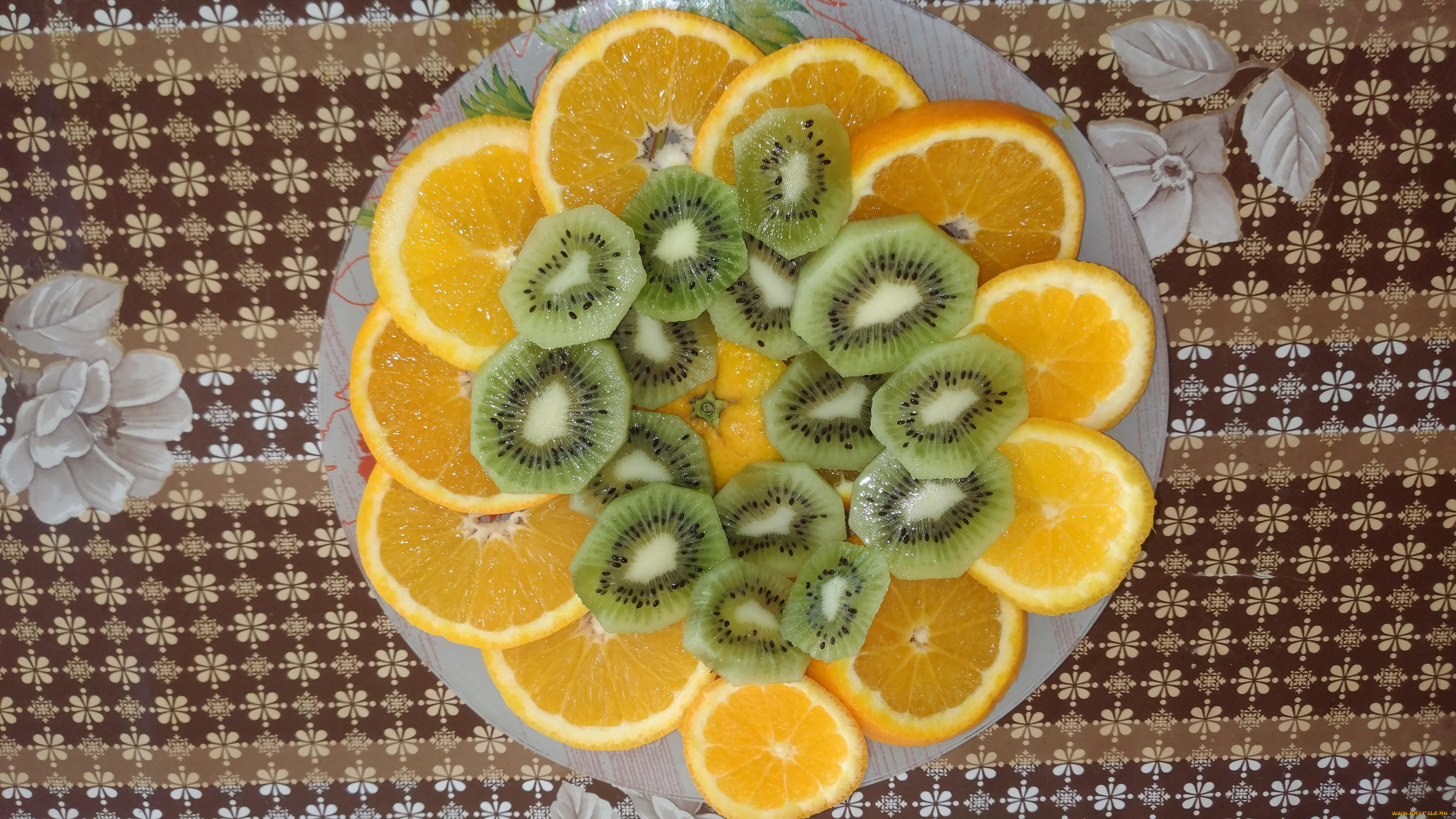 еда, фрукты, , ягоды, киви, апельсин