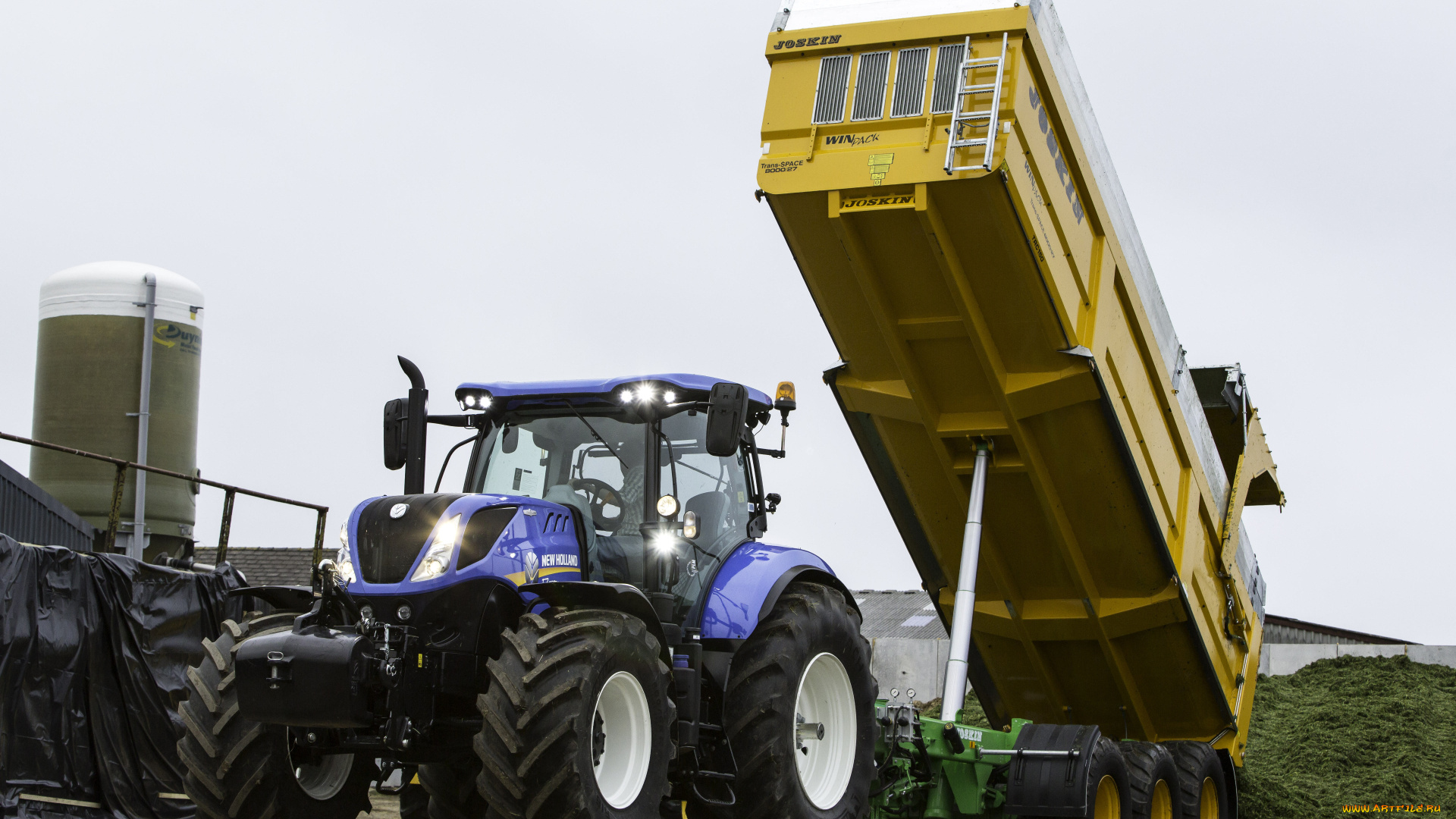техника, тракторы, new, holland