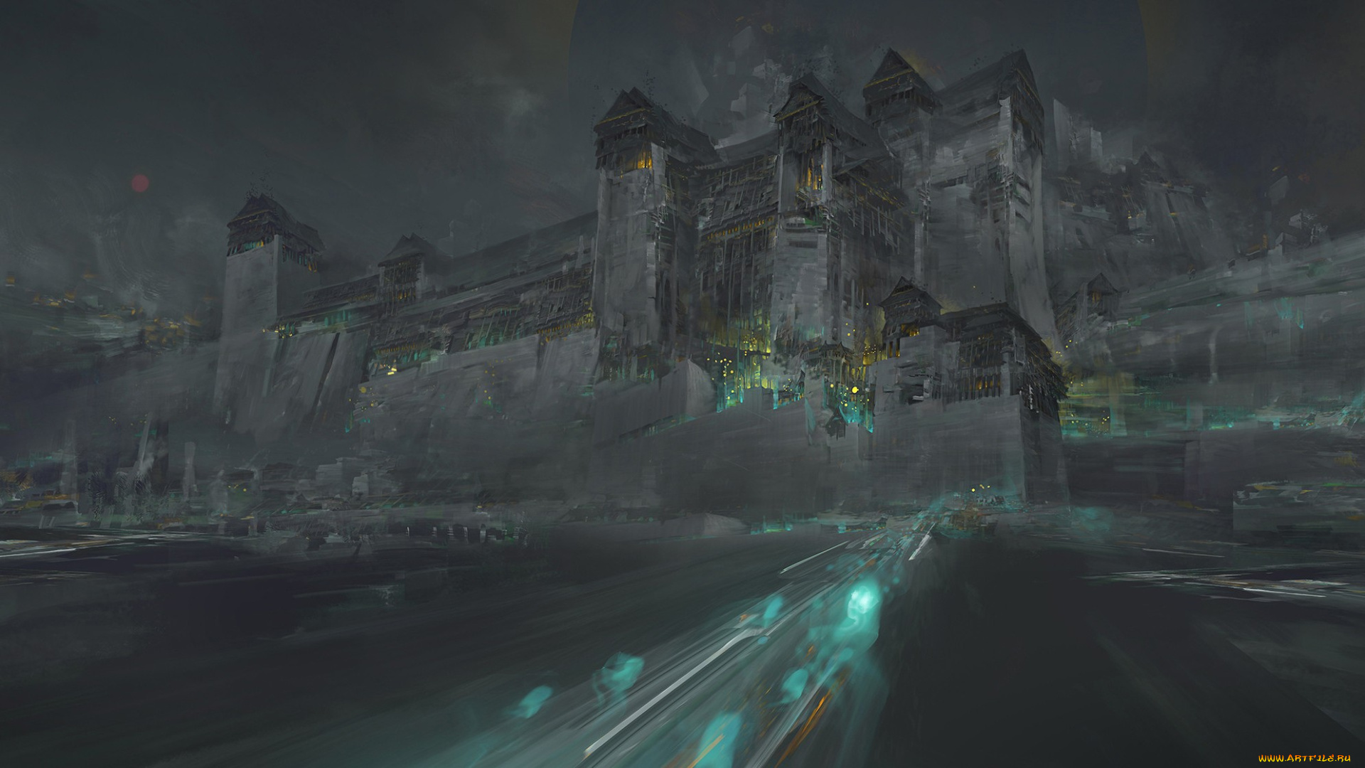 фэнтези, замки, замок