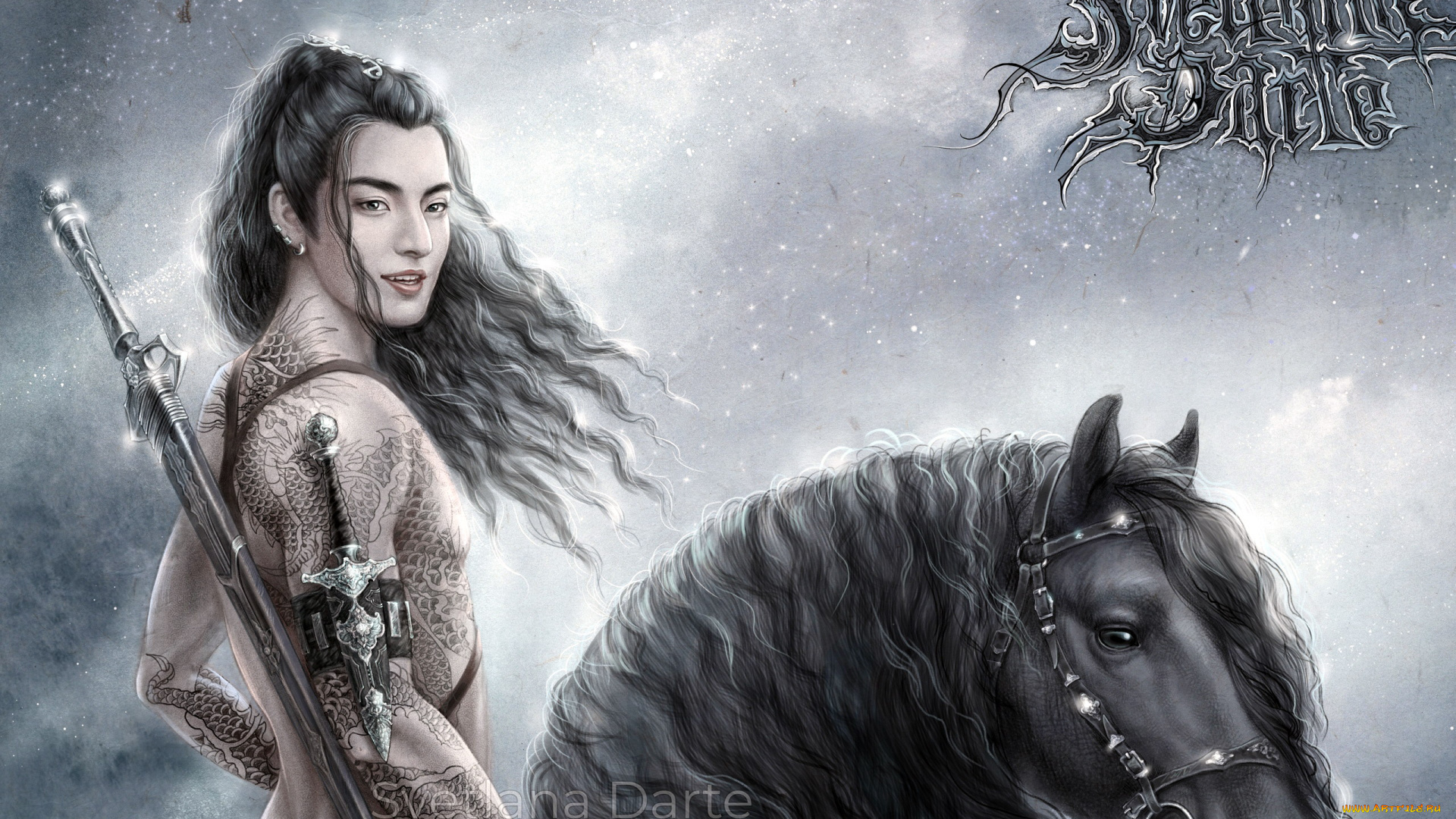 рисованное, кино, , мультфильмы, сюэ, ян, тату, оружие, конь