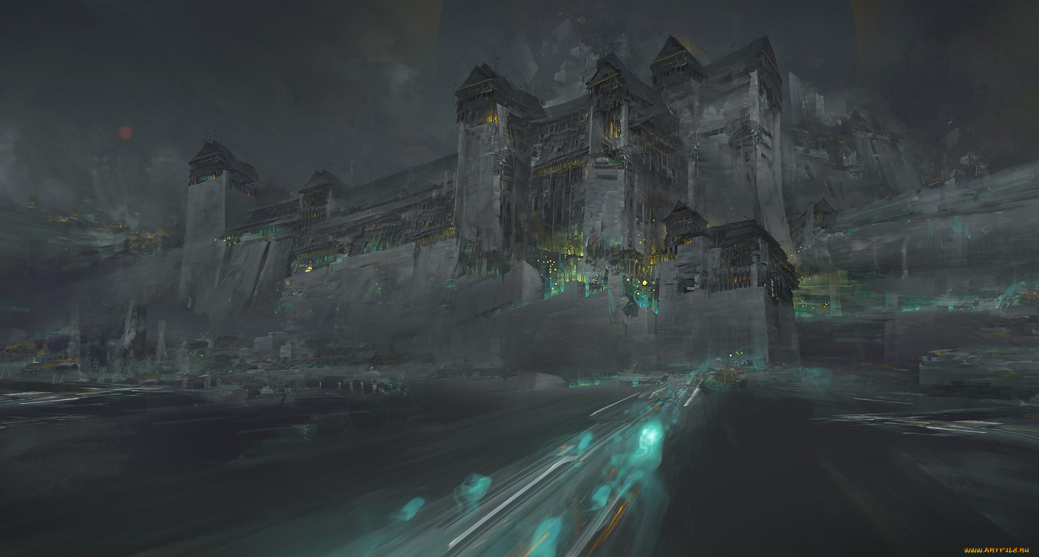 фэнтези, замки, замок