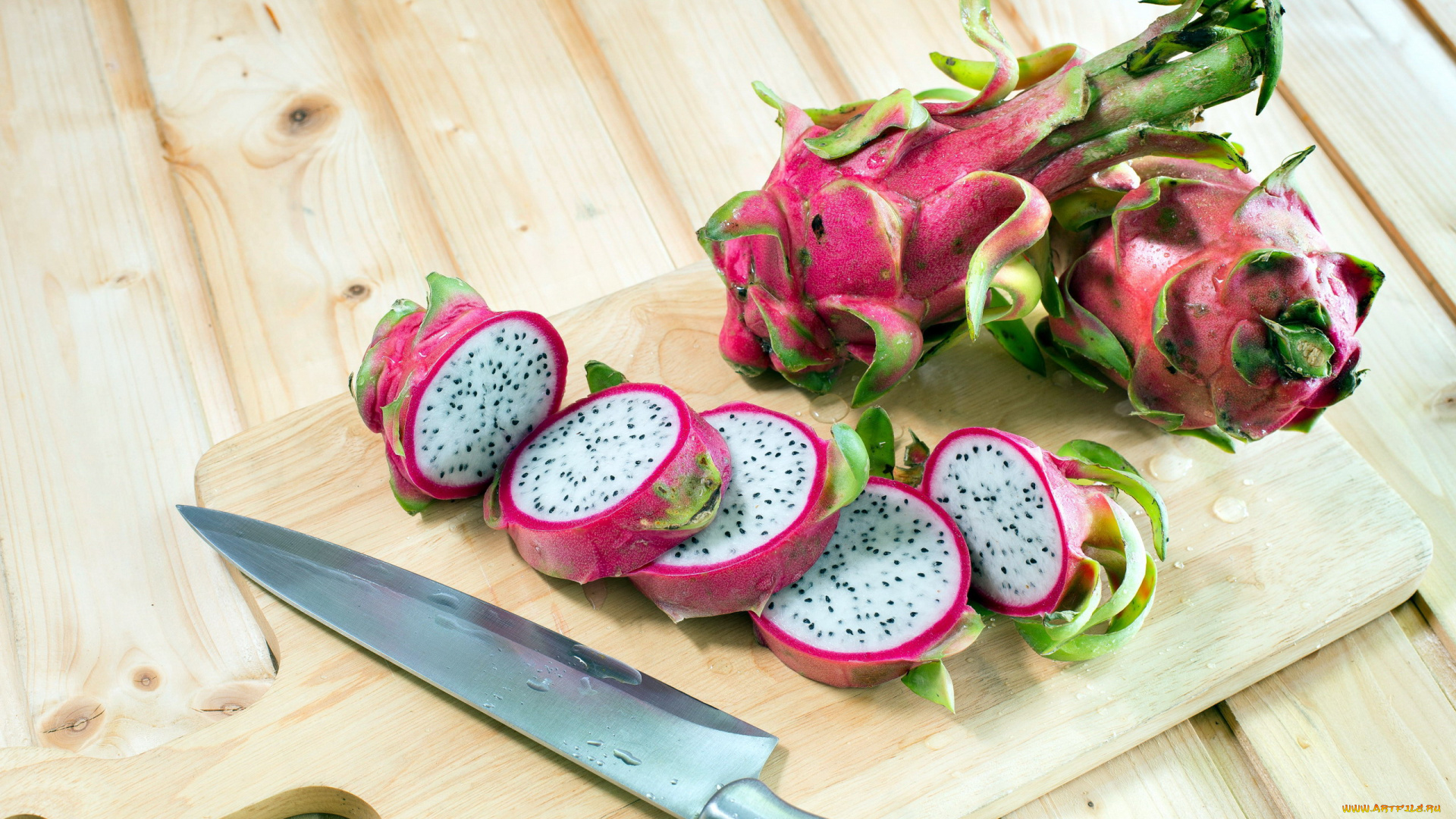 еда, питахайя, экзотический, фрукт