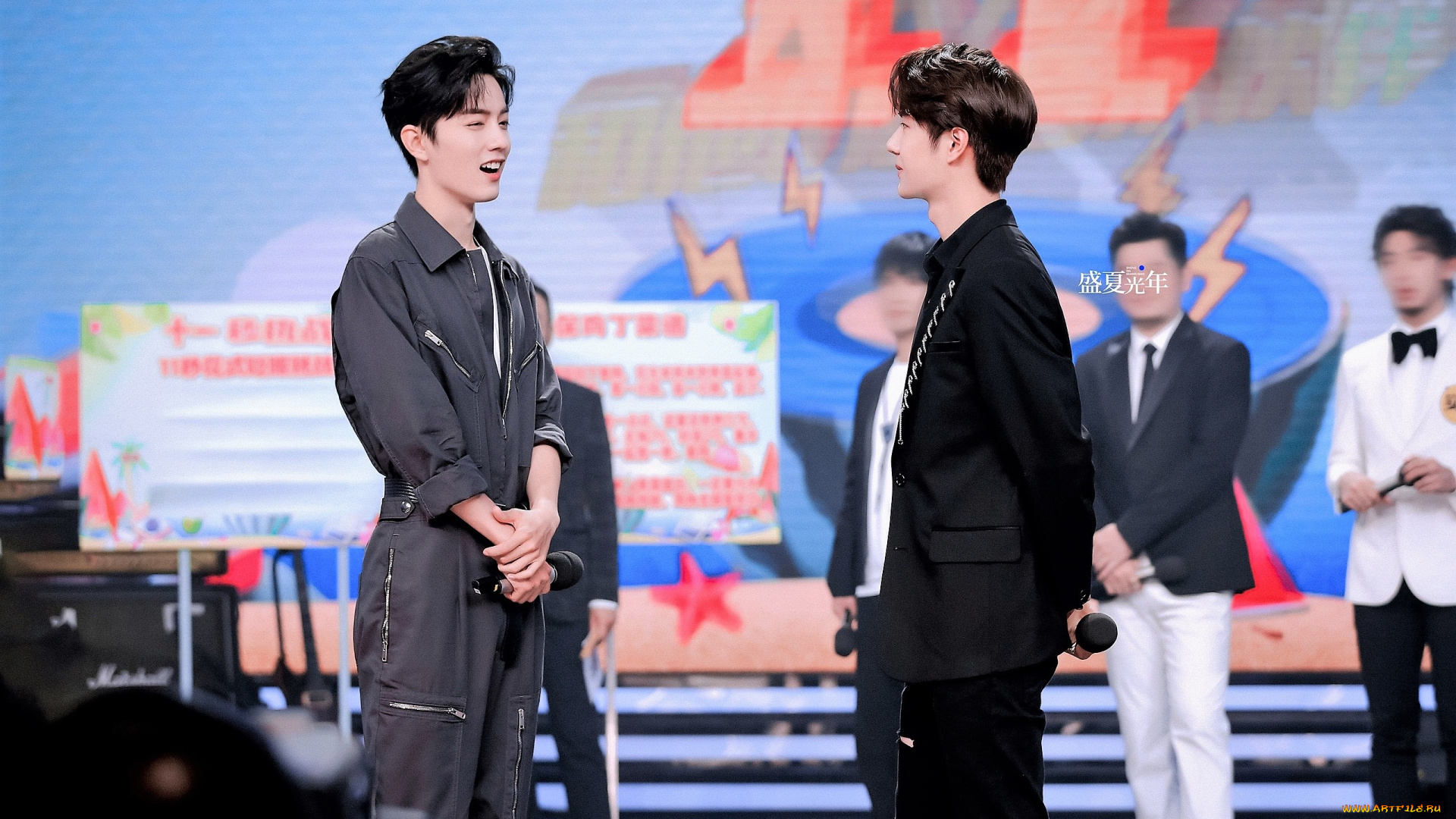 разное, знаменитости, ван, ибо, сяо, чжань, сцена