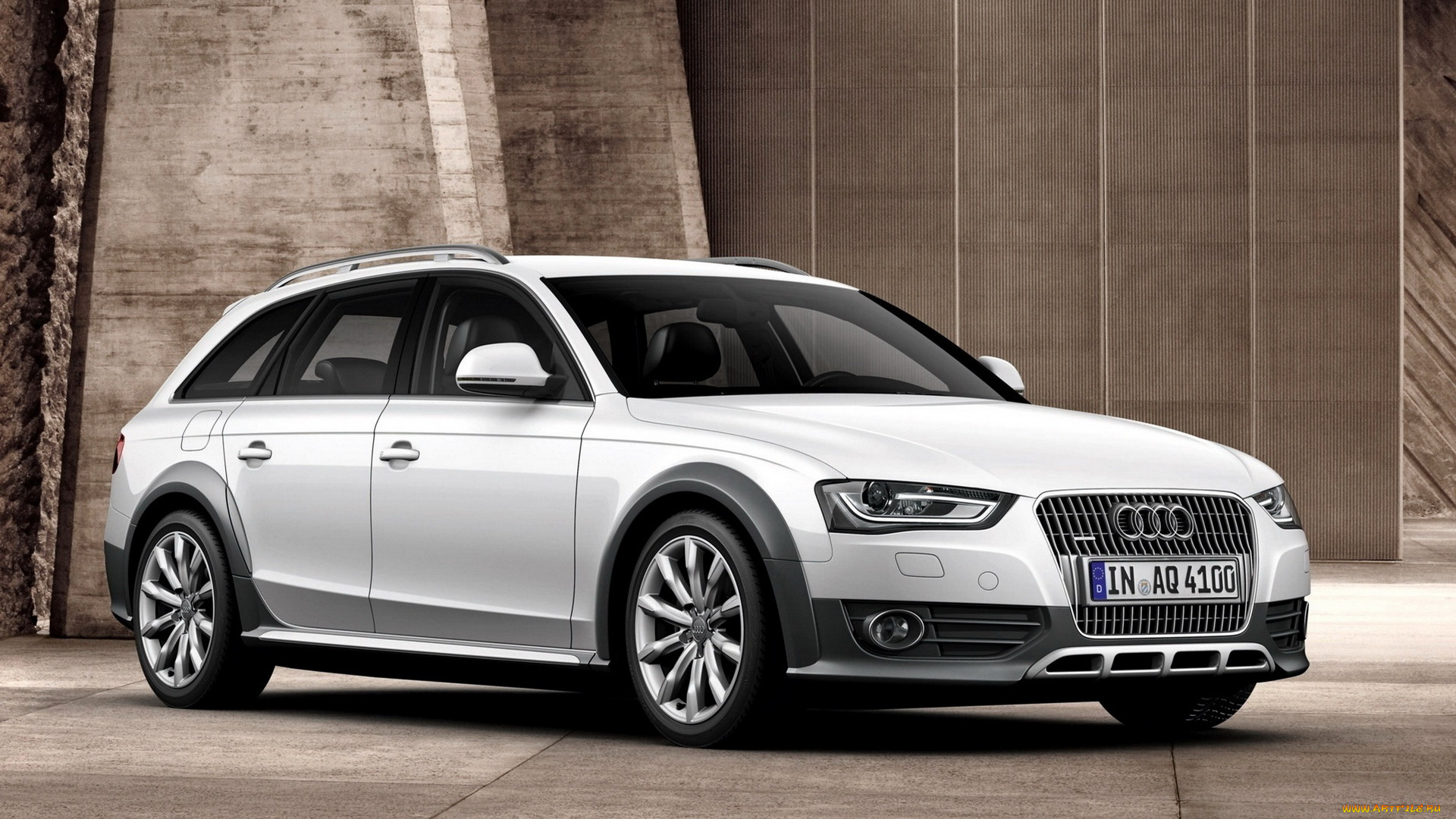 audi, a4, автомобили, audi, белый, стена