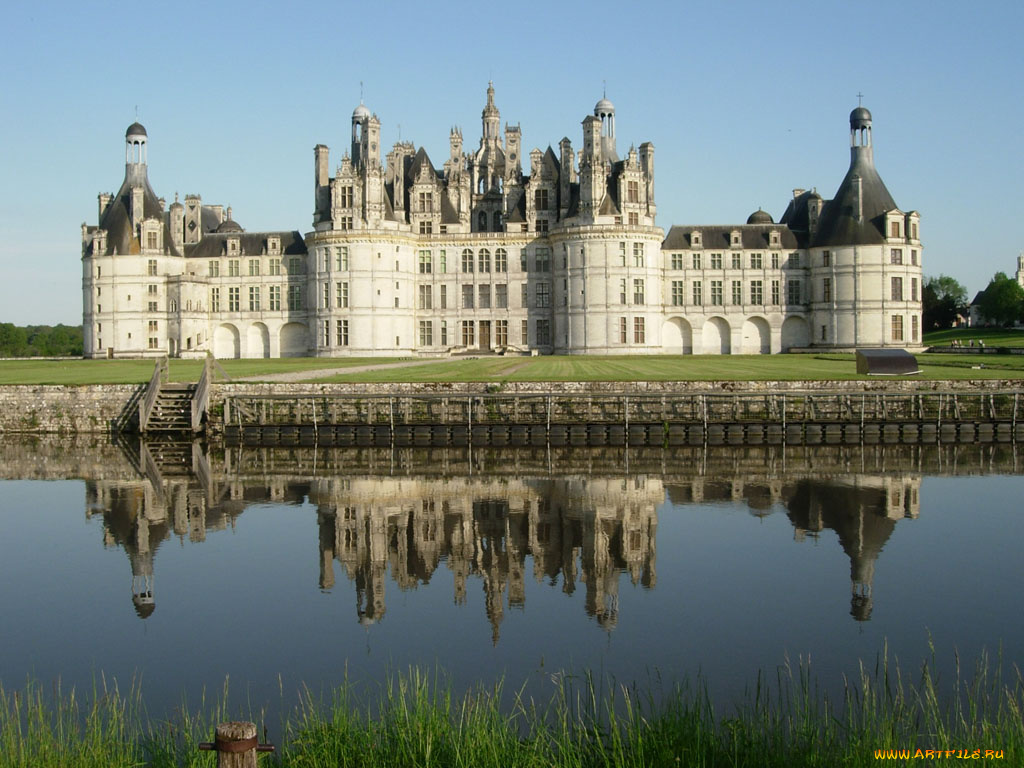 замок, долине, реки, луара, франция, города, замки, луары