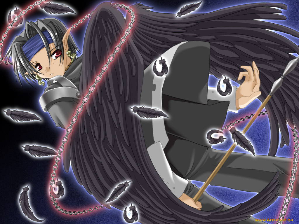 аниме, angels, demons