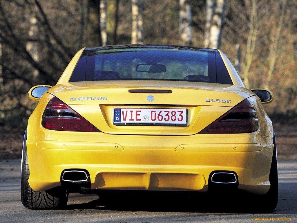 kleemann, sl55k, автомобили, mercedes, benz