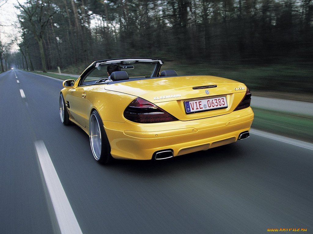 kleemann, sl55k, автомобили, mercedes, benz