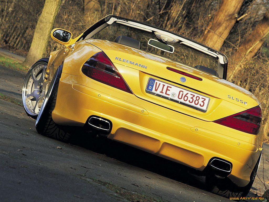 kleemann, sl55k, автомобили, mercedes, benz