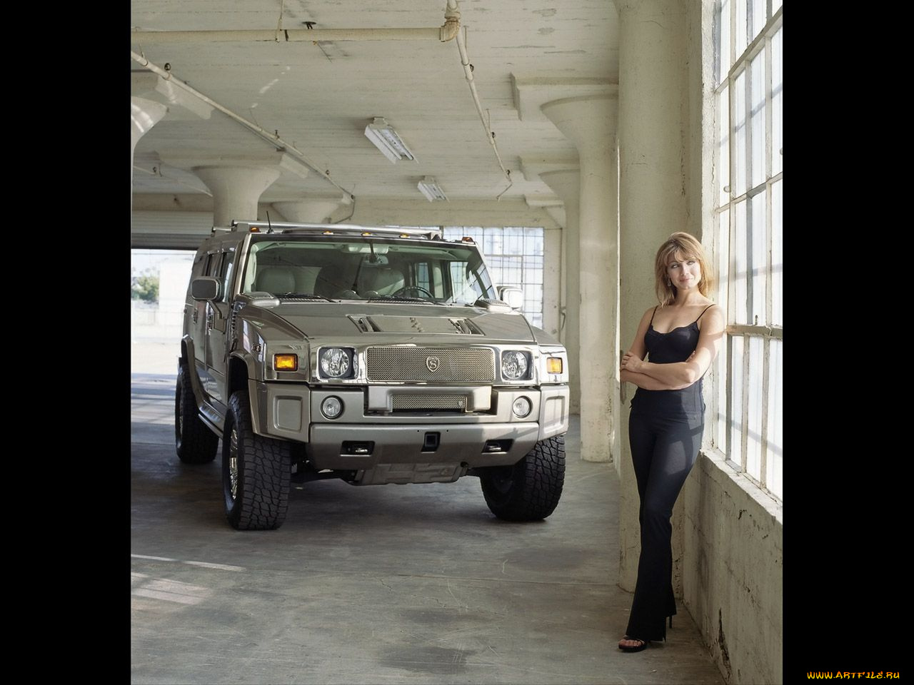 автомобили, авто, девушками