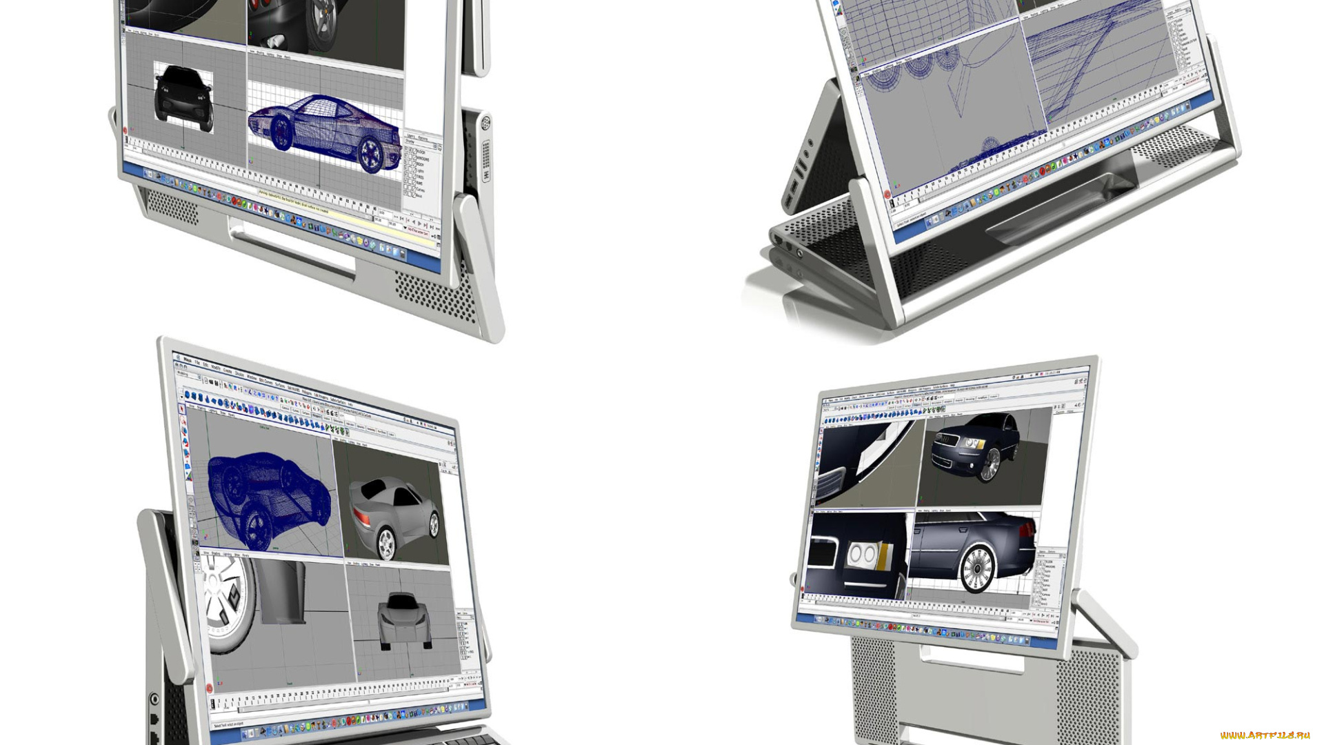 apple, компьютеры, мониторы, ноутбуки