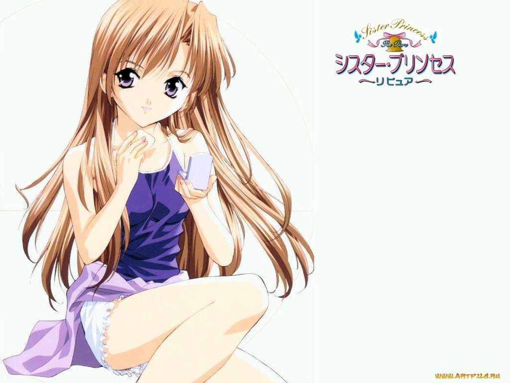 аниме, sister, princess