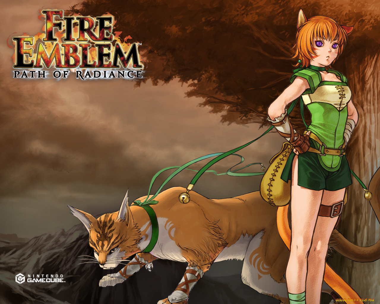 fire, emblem, parh, of, radiance, видео, игры