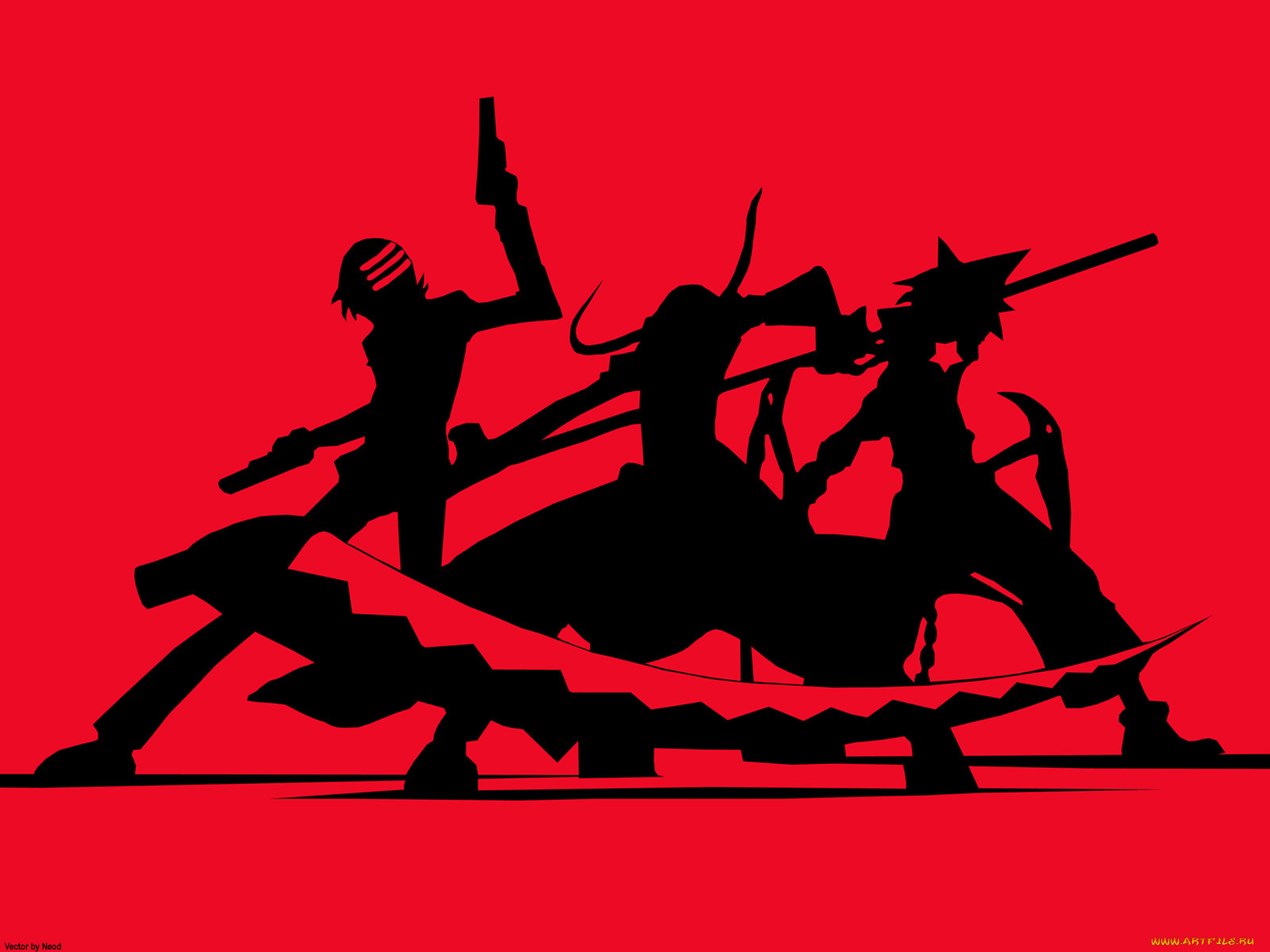 аниме, soul, eater