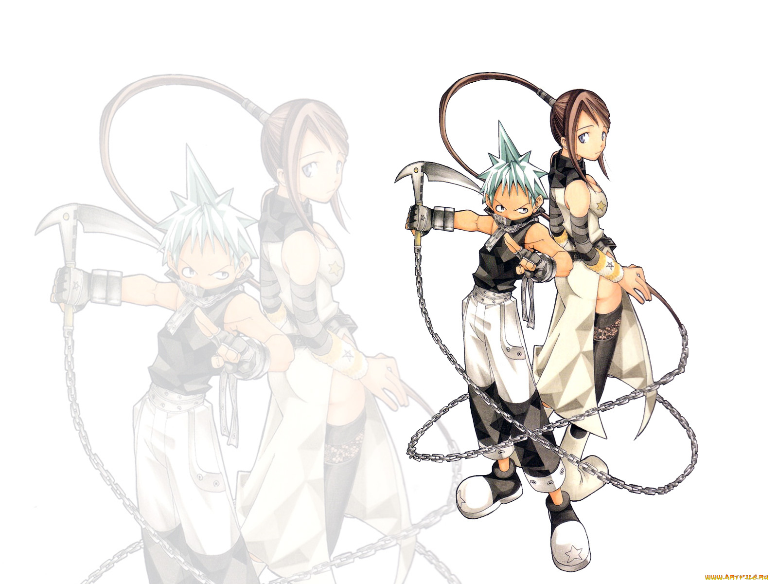 аниме, soul, eater