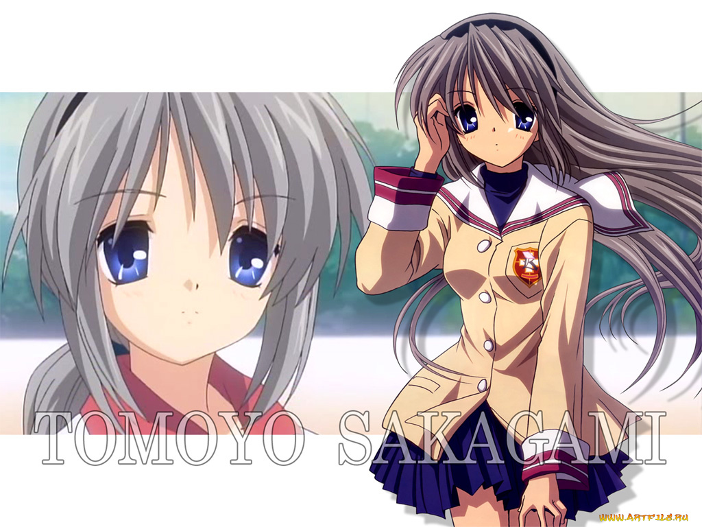 аниме, clannad