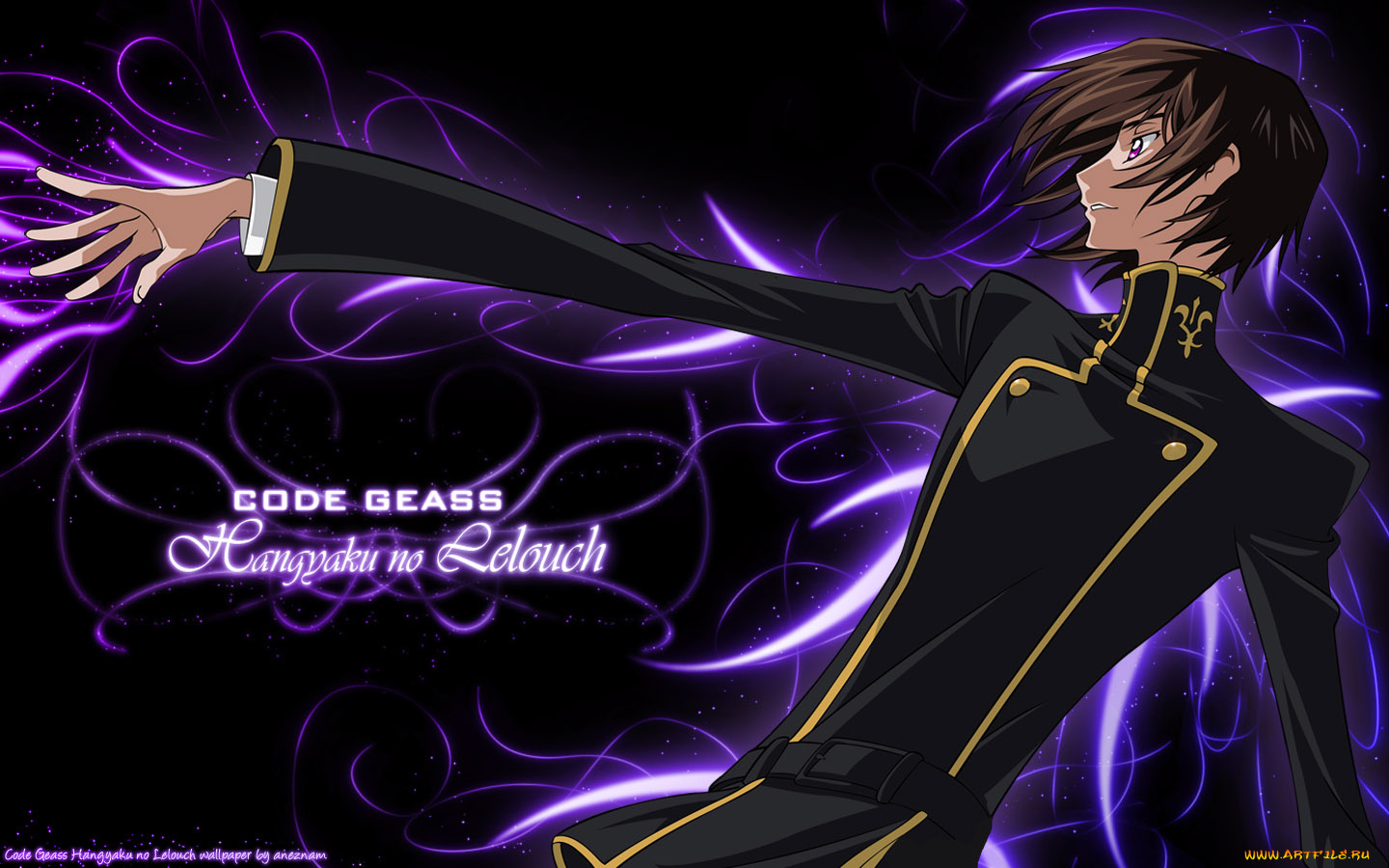 code, geass, lelouch, аниме