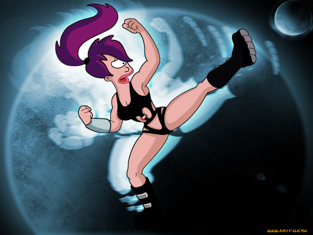 лила2, мультфильмы, futurama