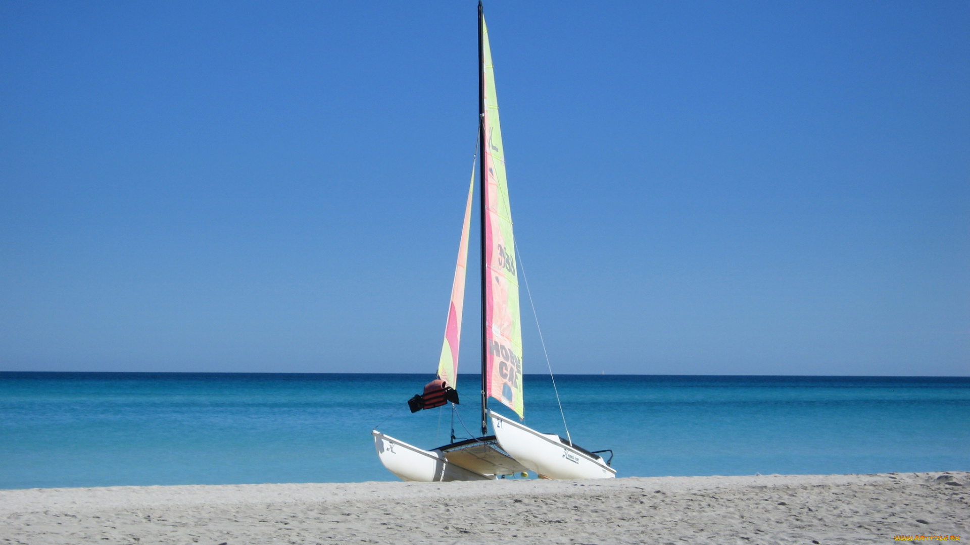 корабли, другое, катамаран, отдых, пляж, куба, варадеро