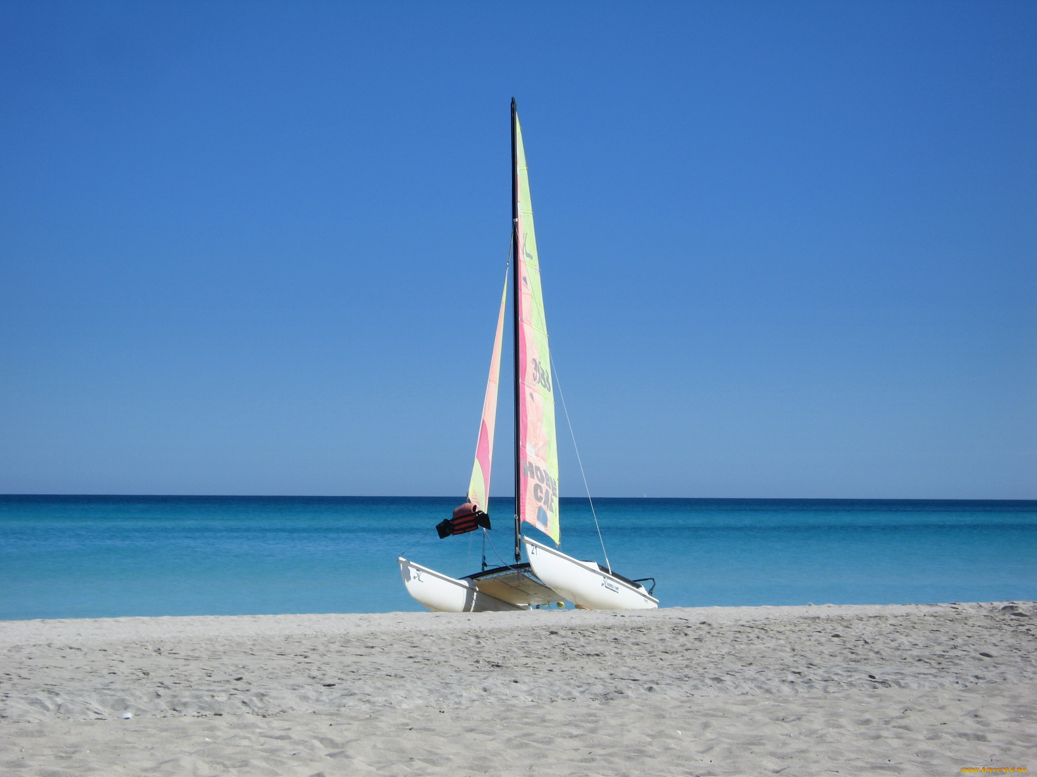 корабли, другое, катамаран, отдых, пляж, куба, варадеро