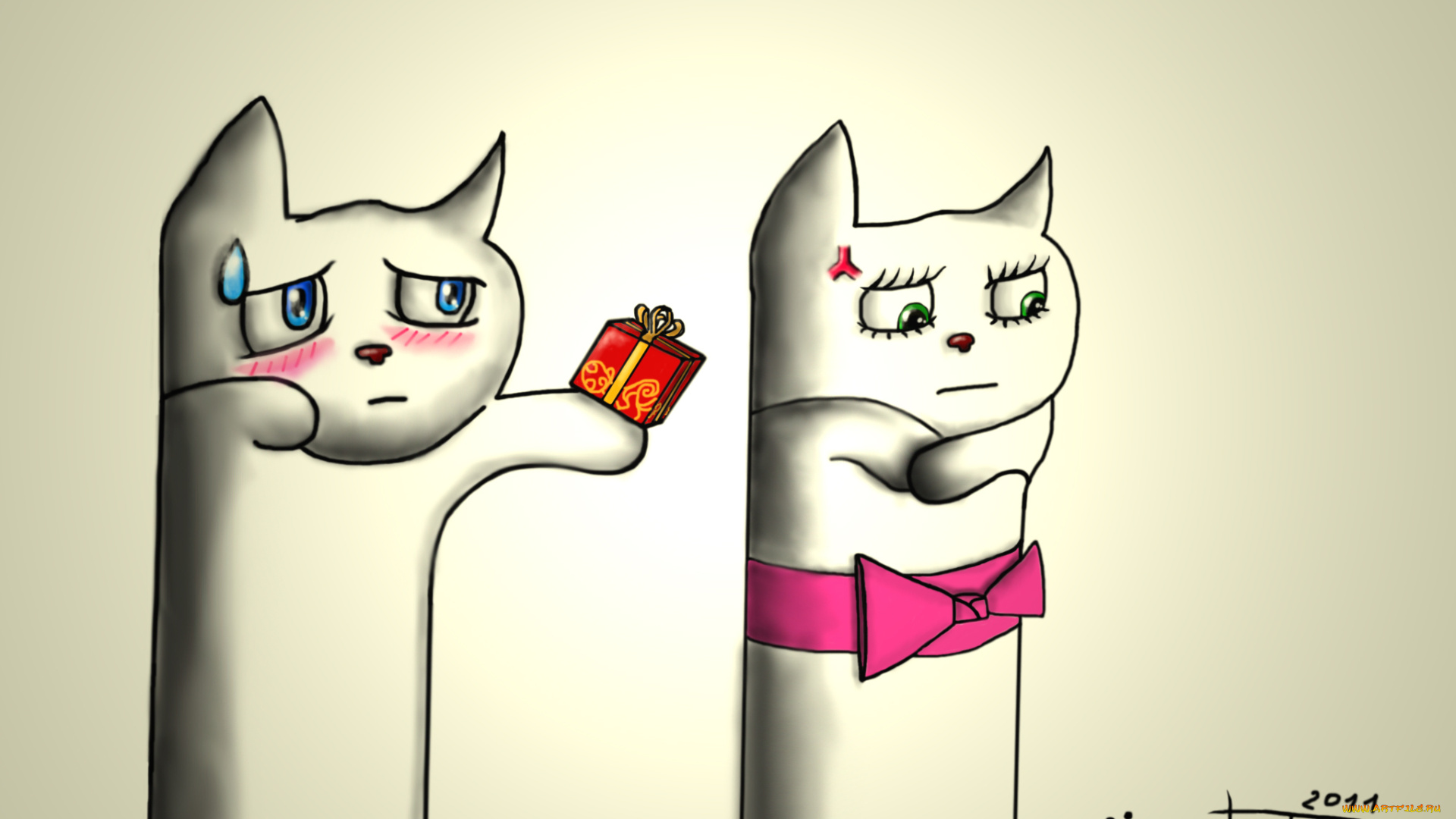 рисованные, минимализм