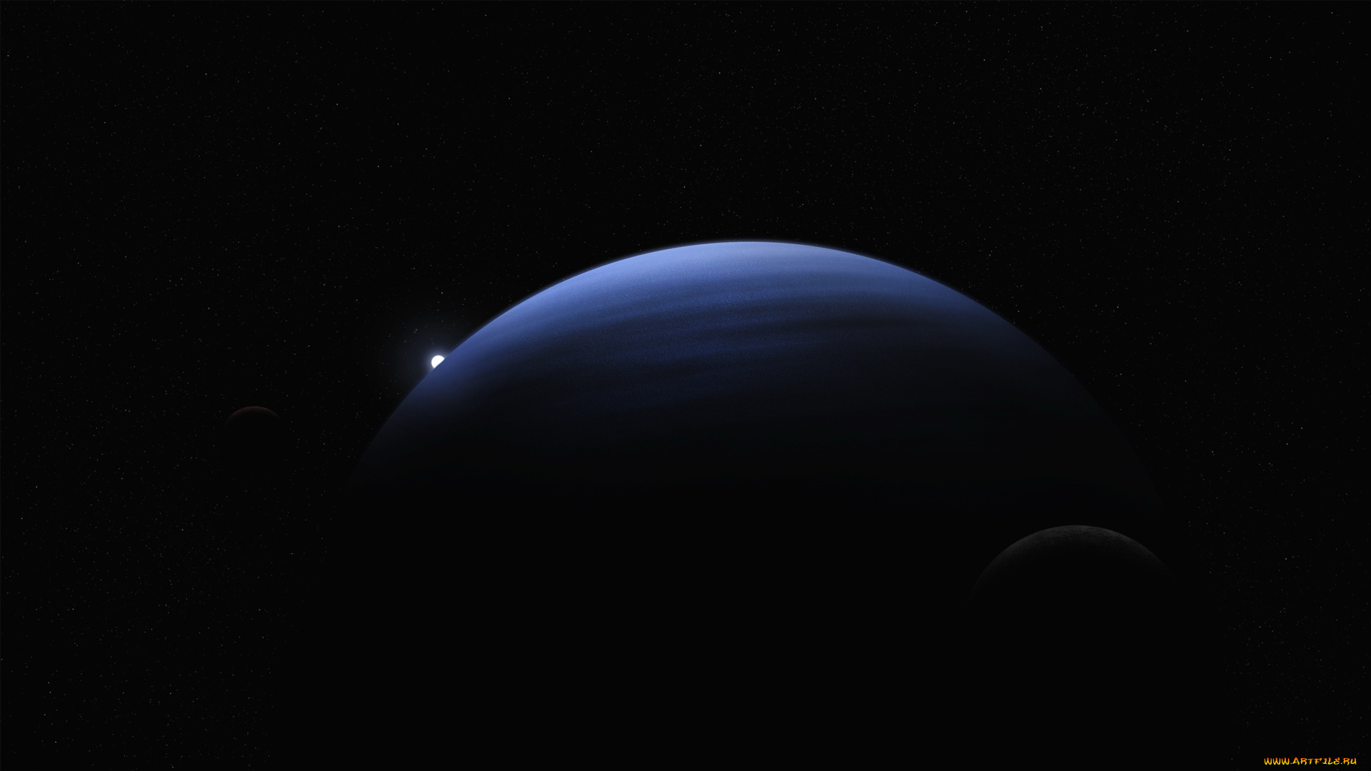 космос, арт, звезды, планеты