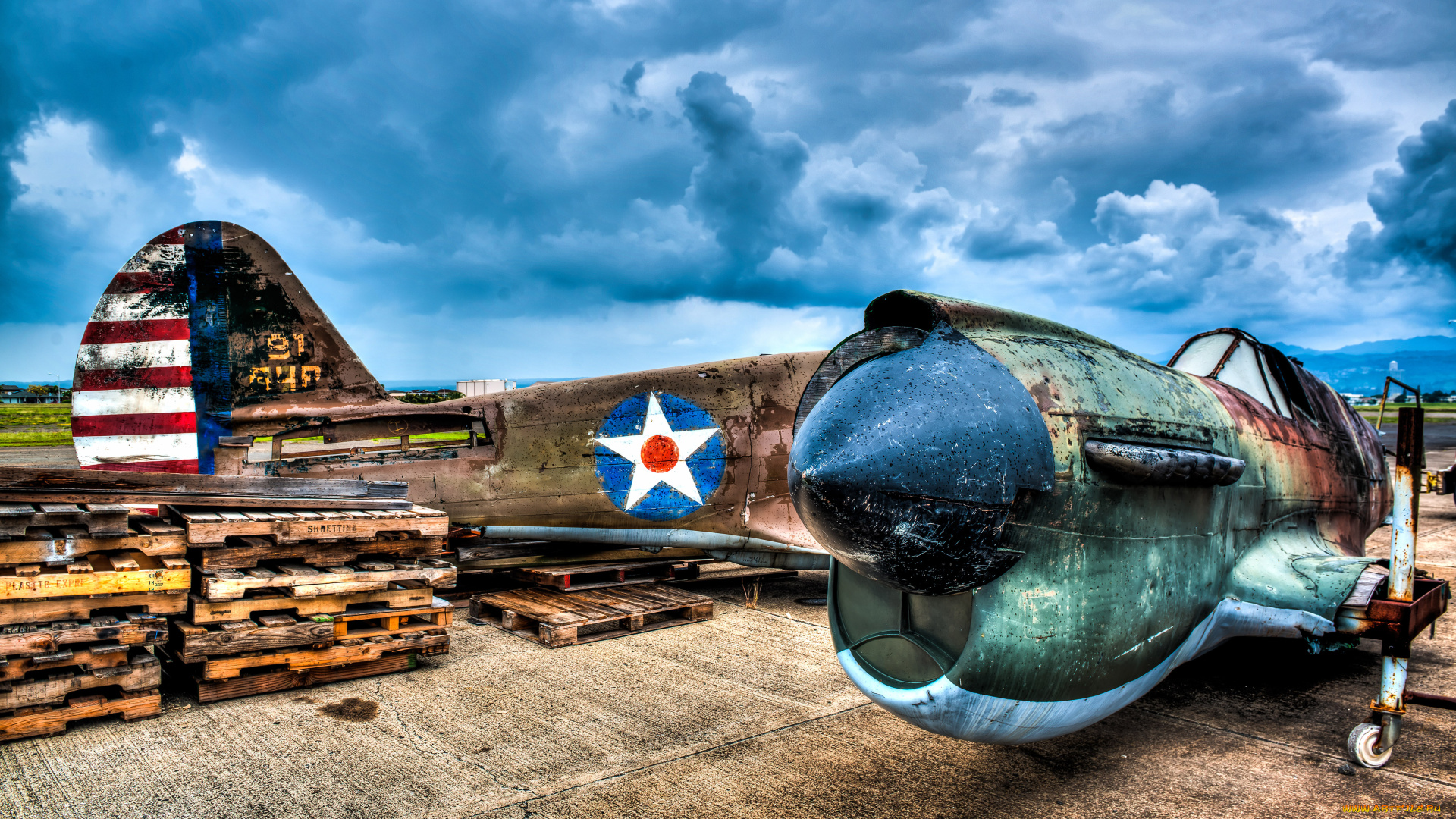 авиация, авиационный, пейзаж, креатив, hdr, звезда