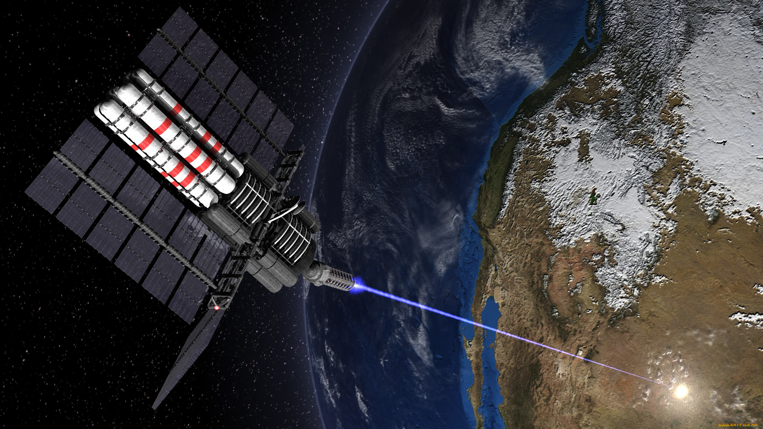 космос, арт, планета